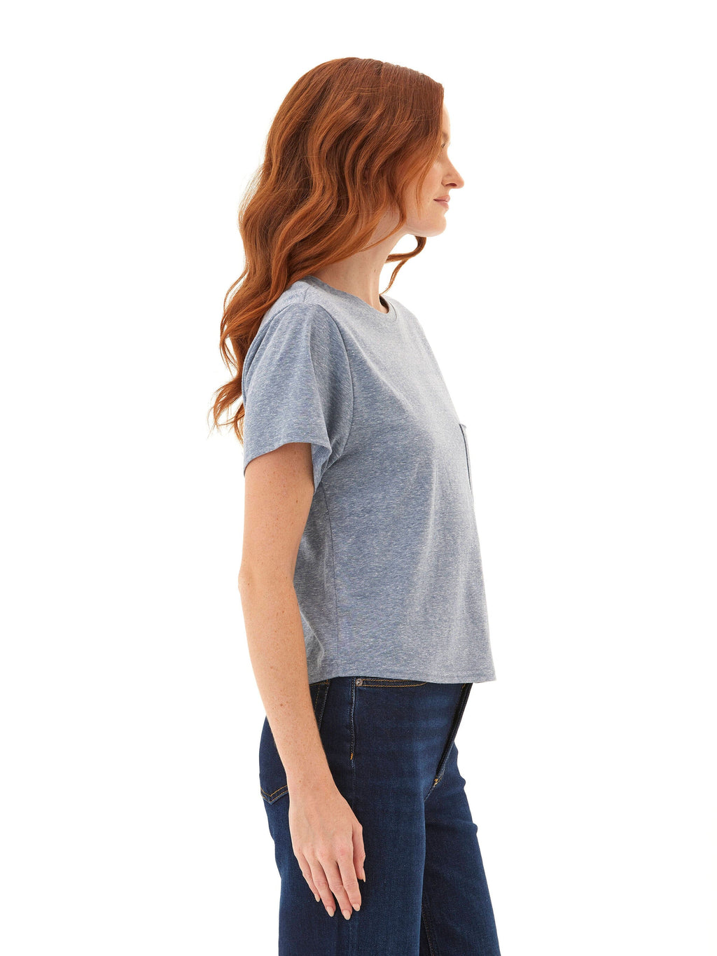 Core Triblend Jersey Pocket Tee