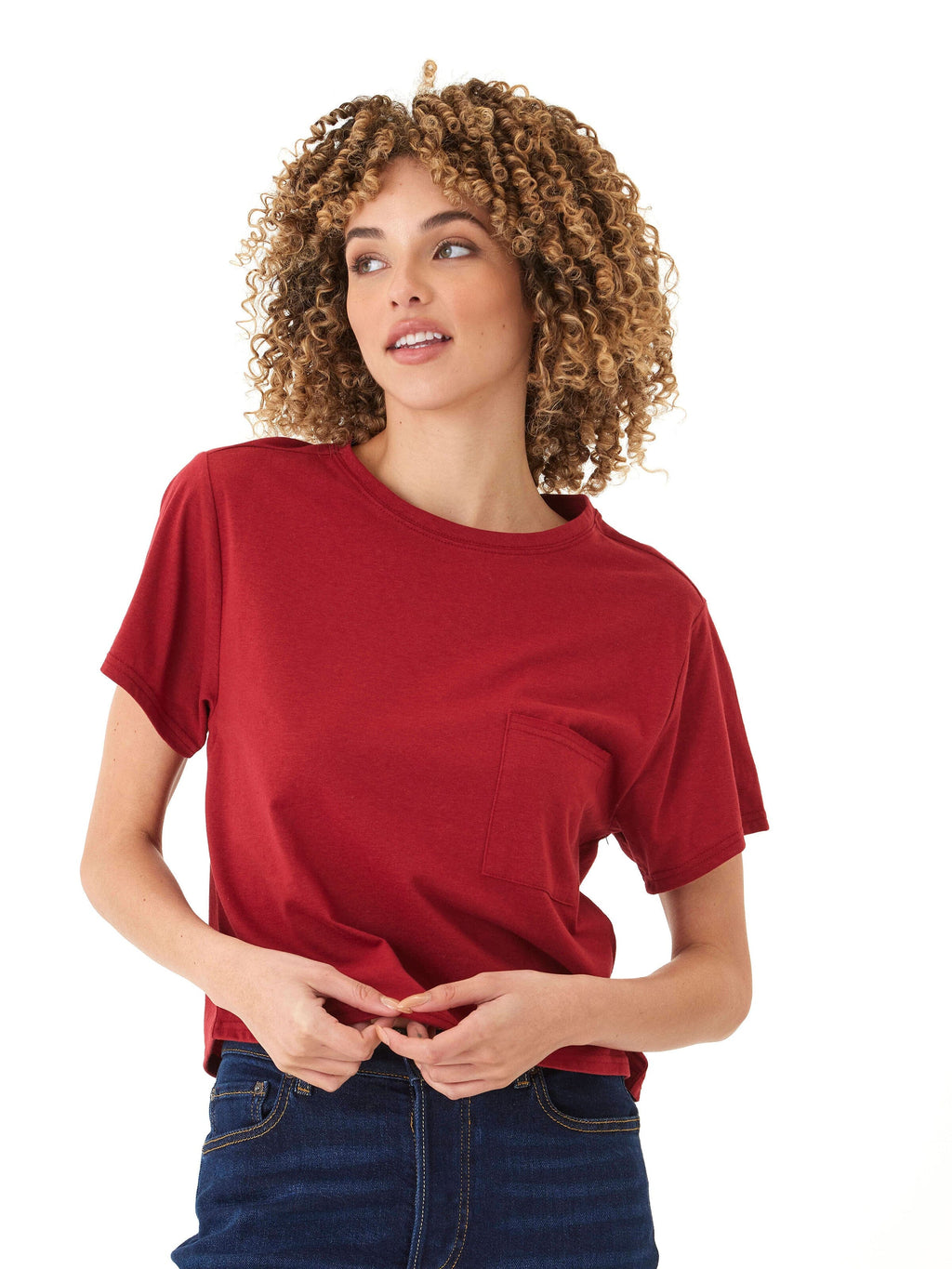 Core Triblend Jersey Pocket Tee
