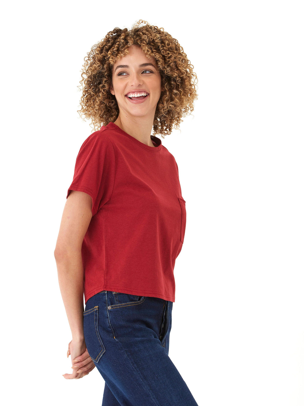 Core Triblend Jersey Pocket Tee
