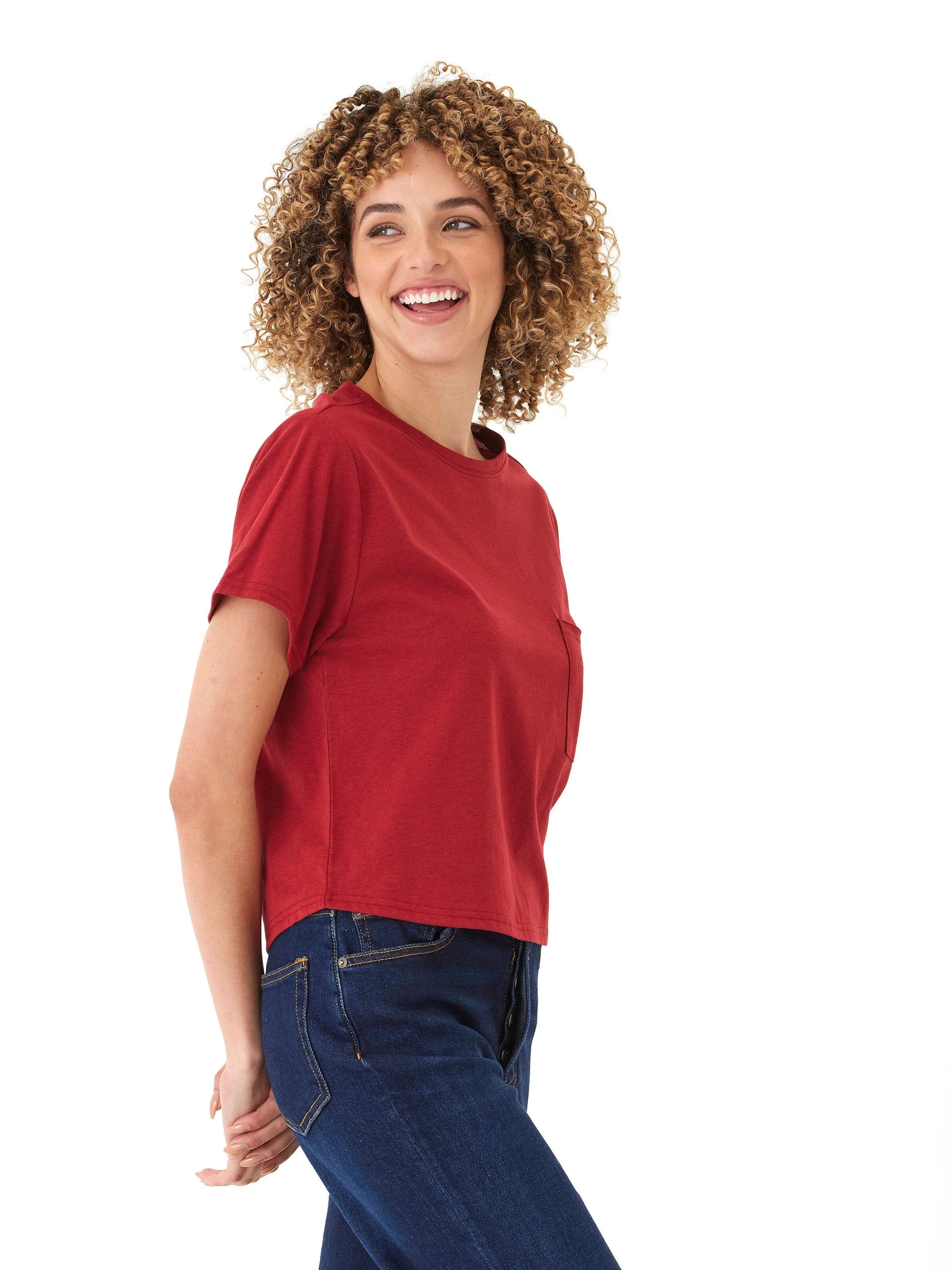 Core Triblend Jersey Pocket Tee