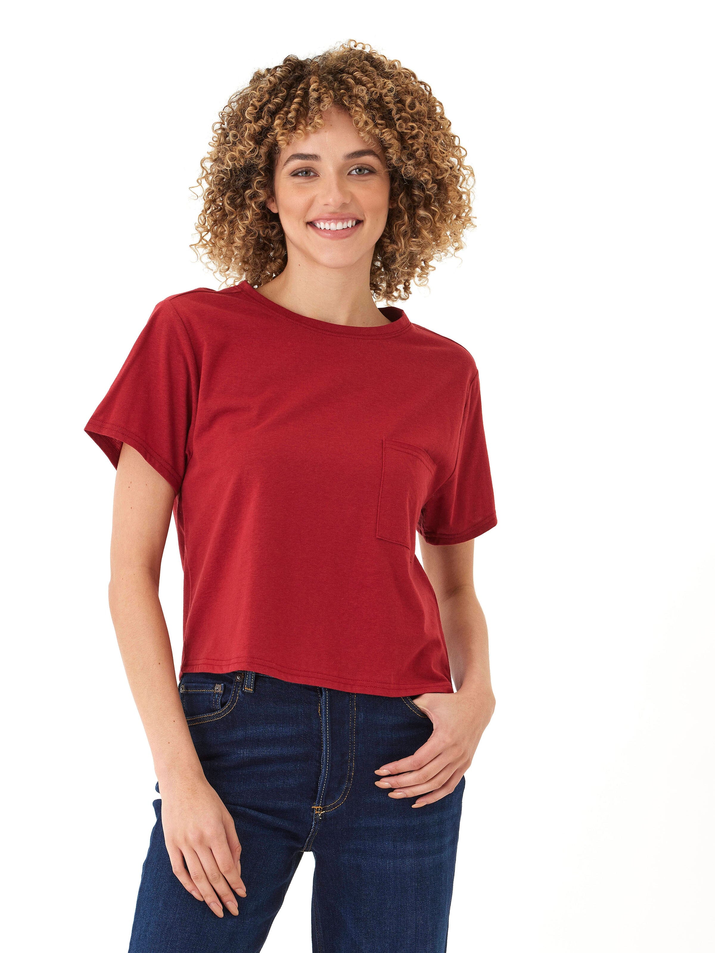 Core Triblend Jersey Pocket Tee