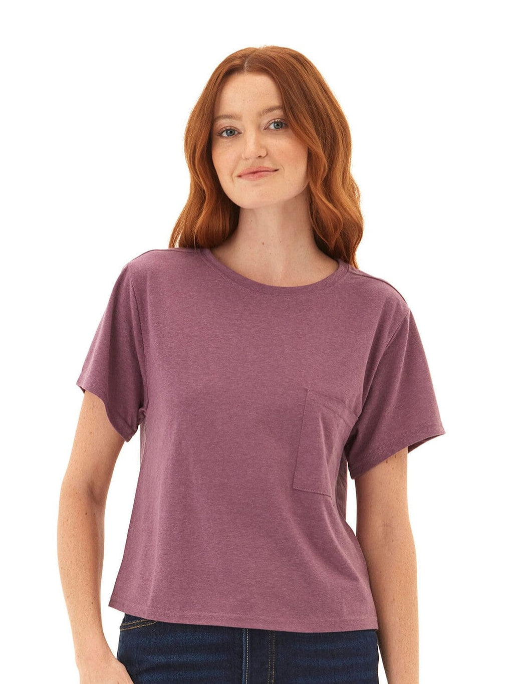 Core Triblend Jersey Pocket Tee