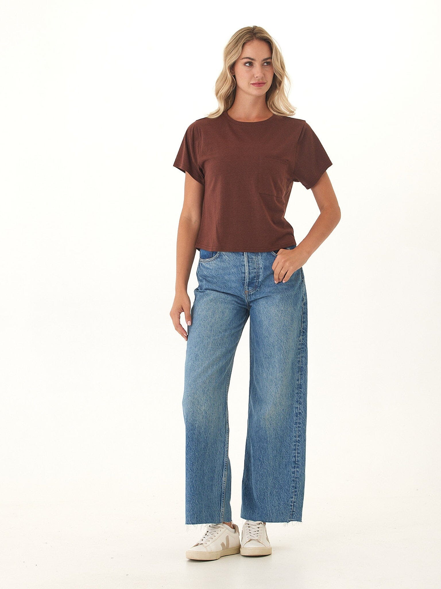Core Triblend Jersey Pocket Tee for Women