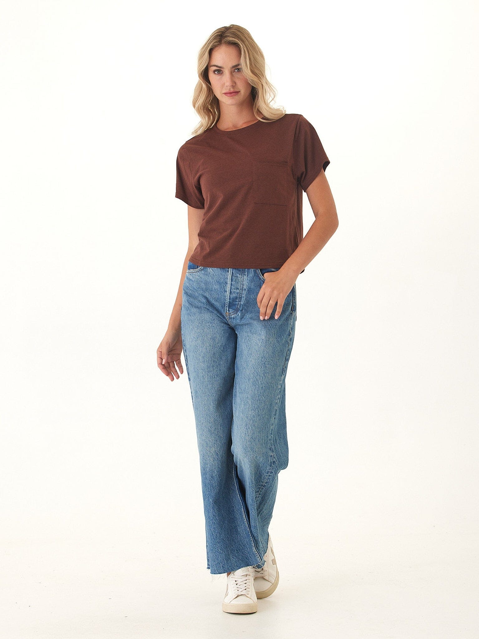 Core Triblend Jersey Pocket Tee for Women