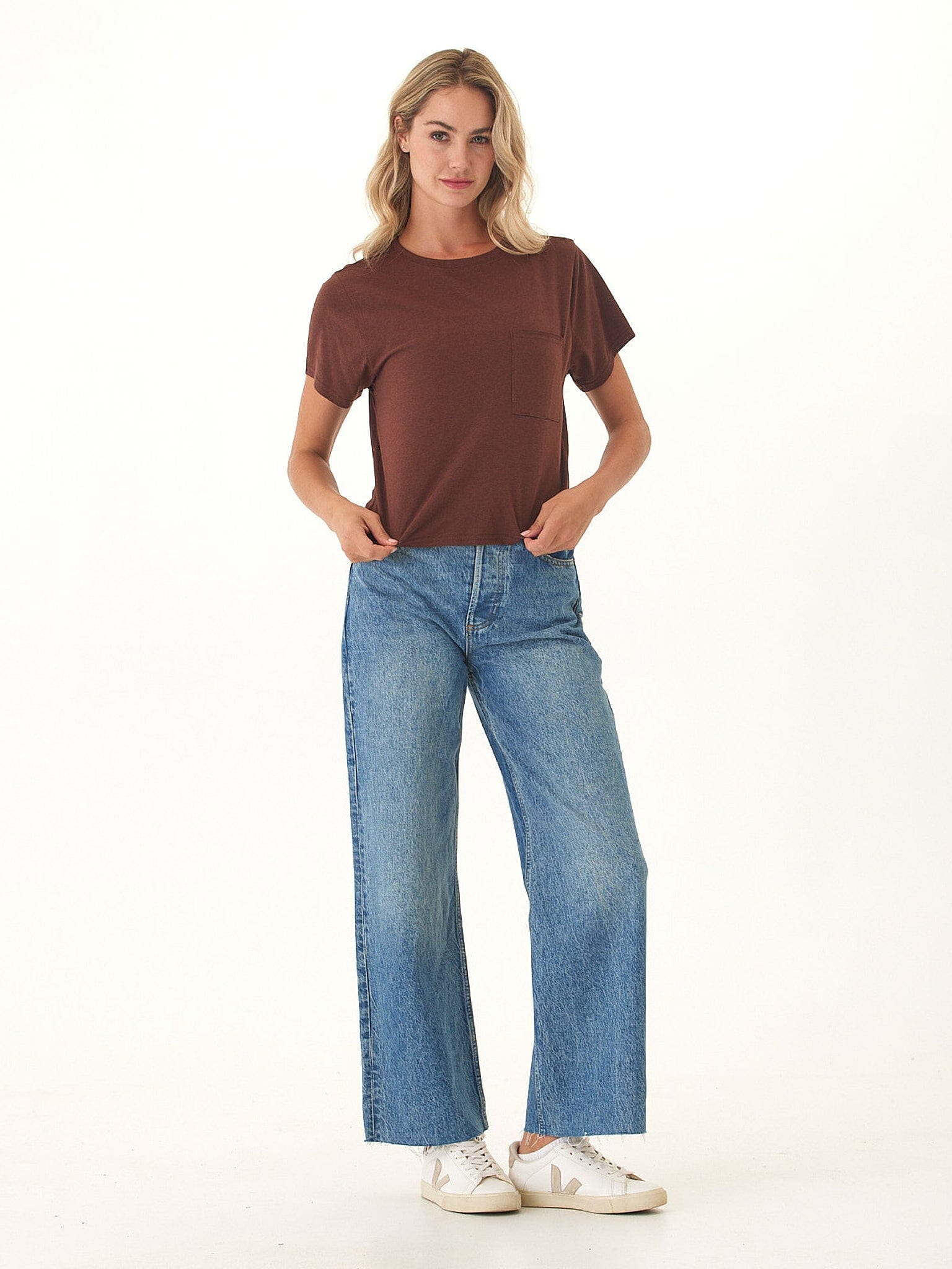 Core Triblend Jersey Pocket Tee for Women
