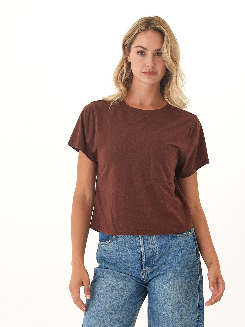 Core Triblend Jersey Pocket Tee for Women