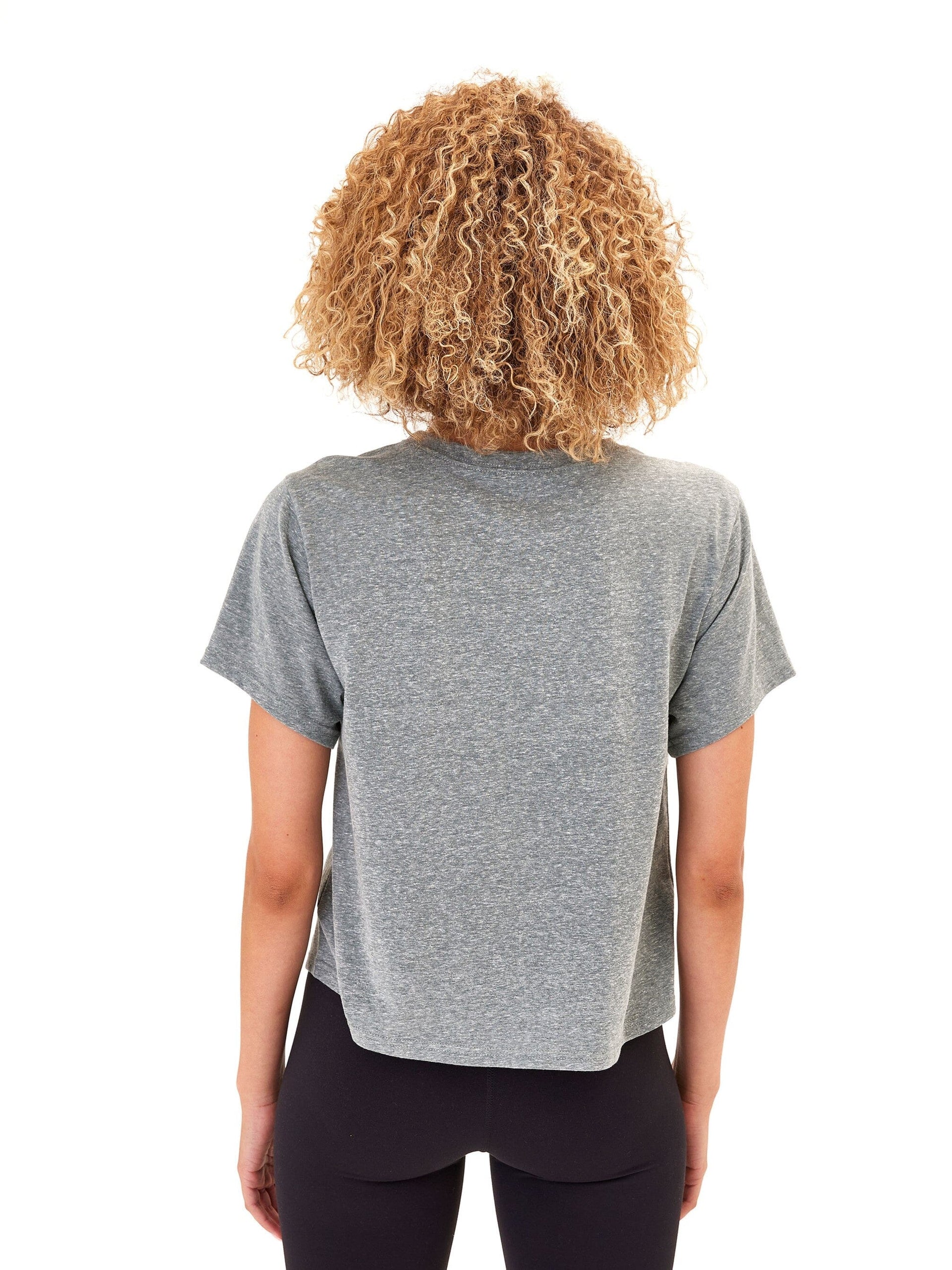 Core Triblend Jersey Pocket Tee in Heathered Medium Grey