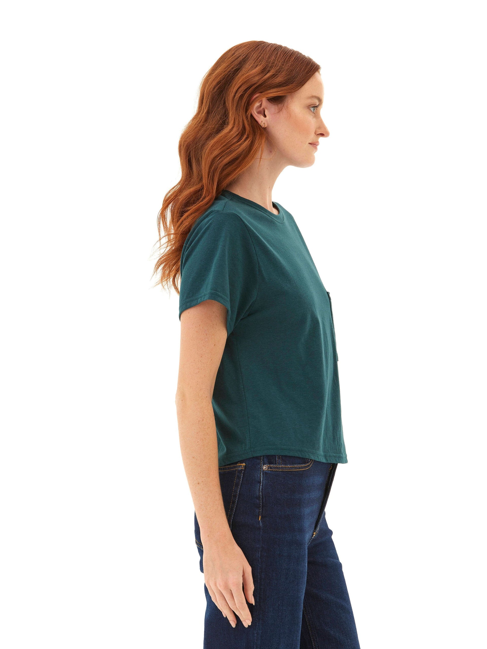 Women's Core Triblend Jersey Pocket Tee