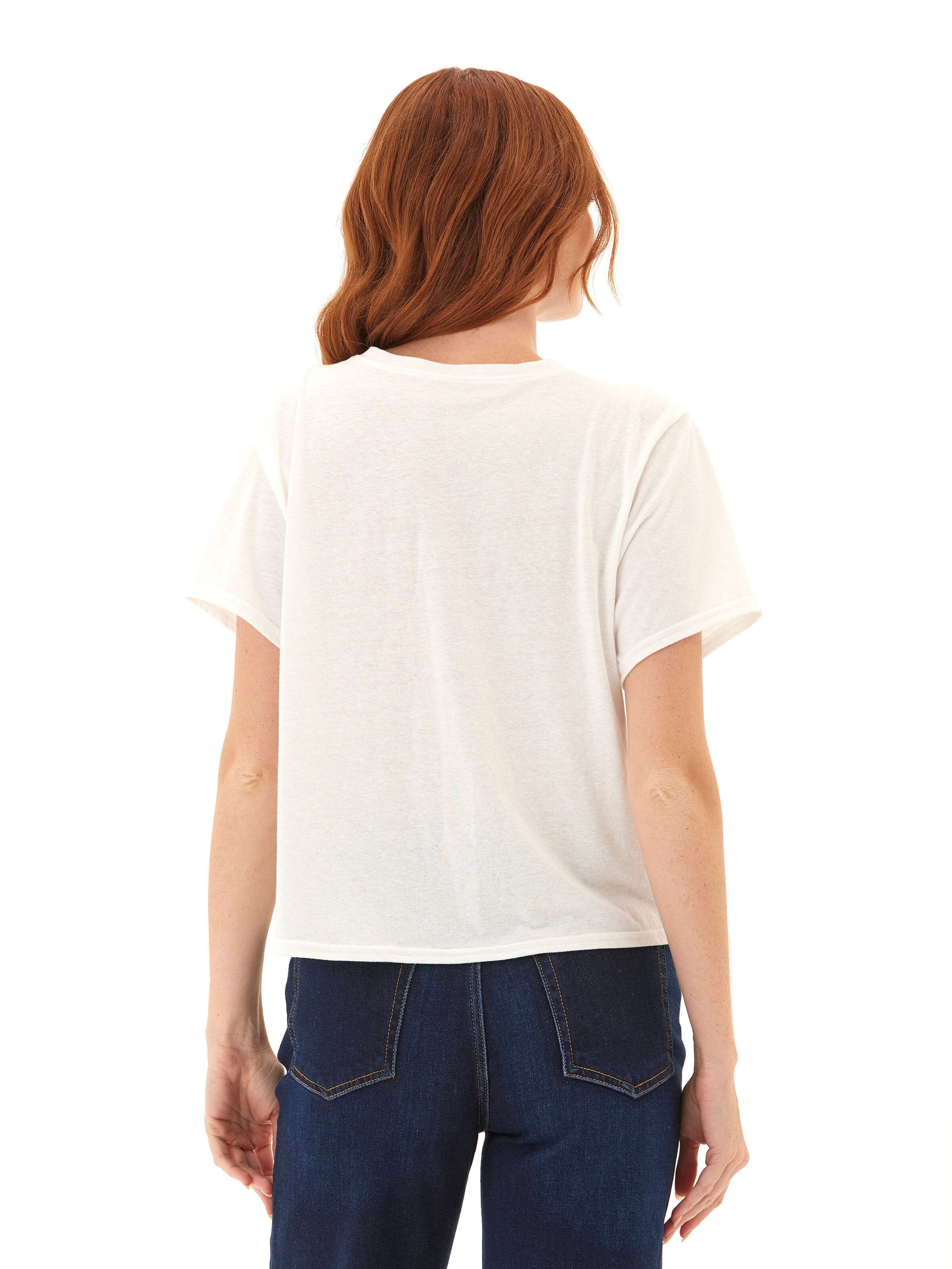 Core Triblend Jersey Pocket Tee with Classic Crew Neckline