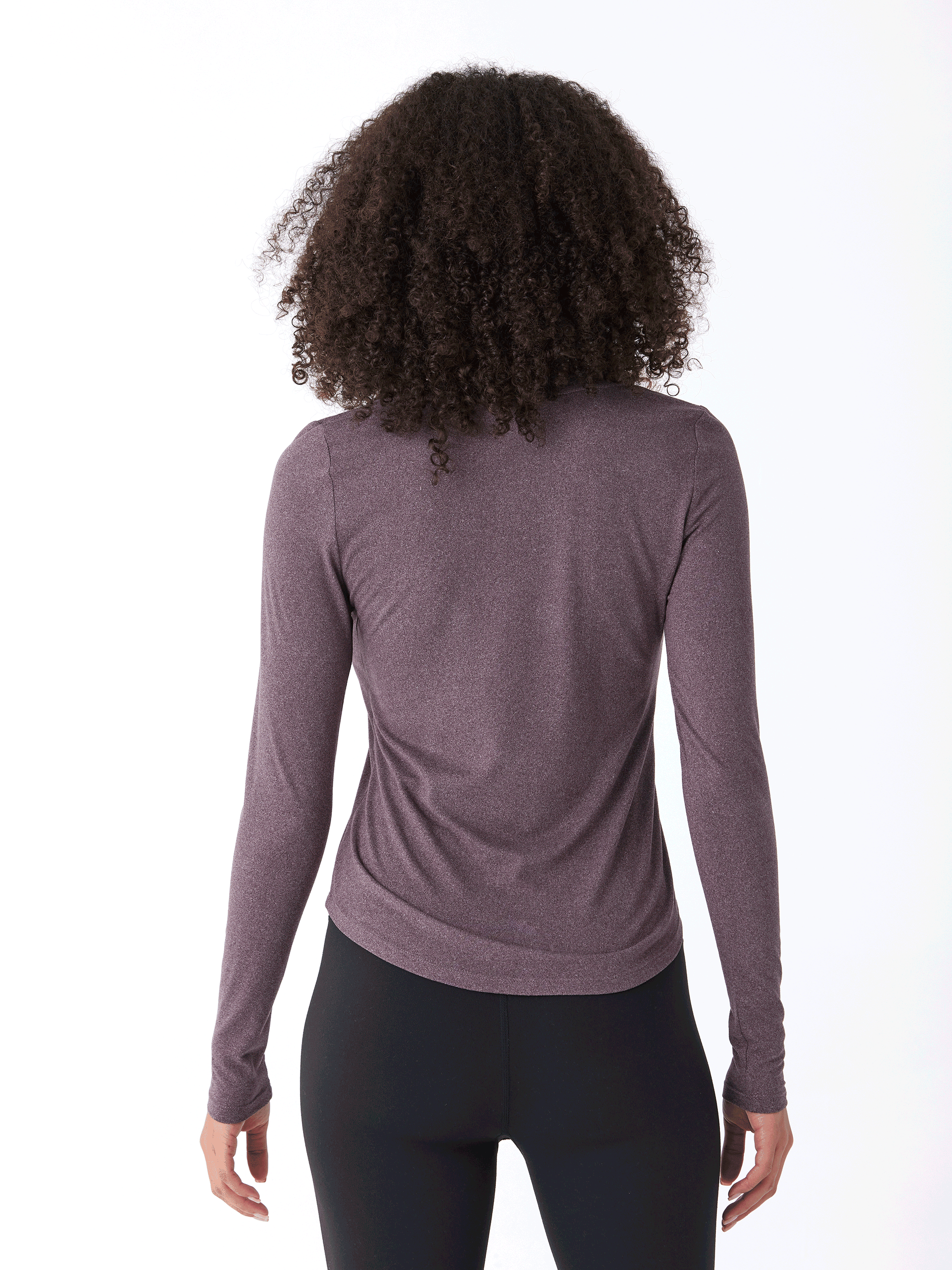 Kellie Heather Luxe Jersey Seam Detail Top
