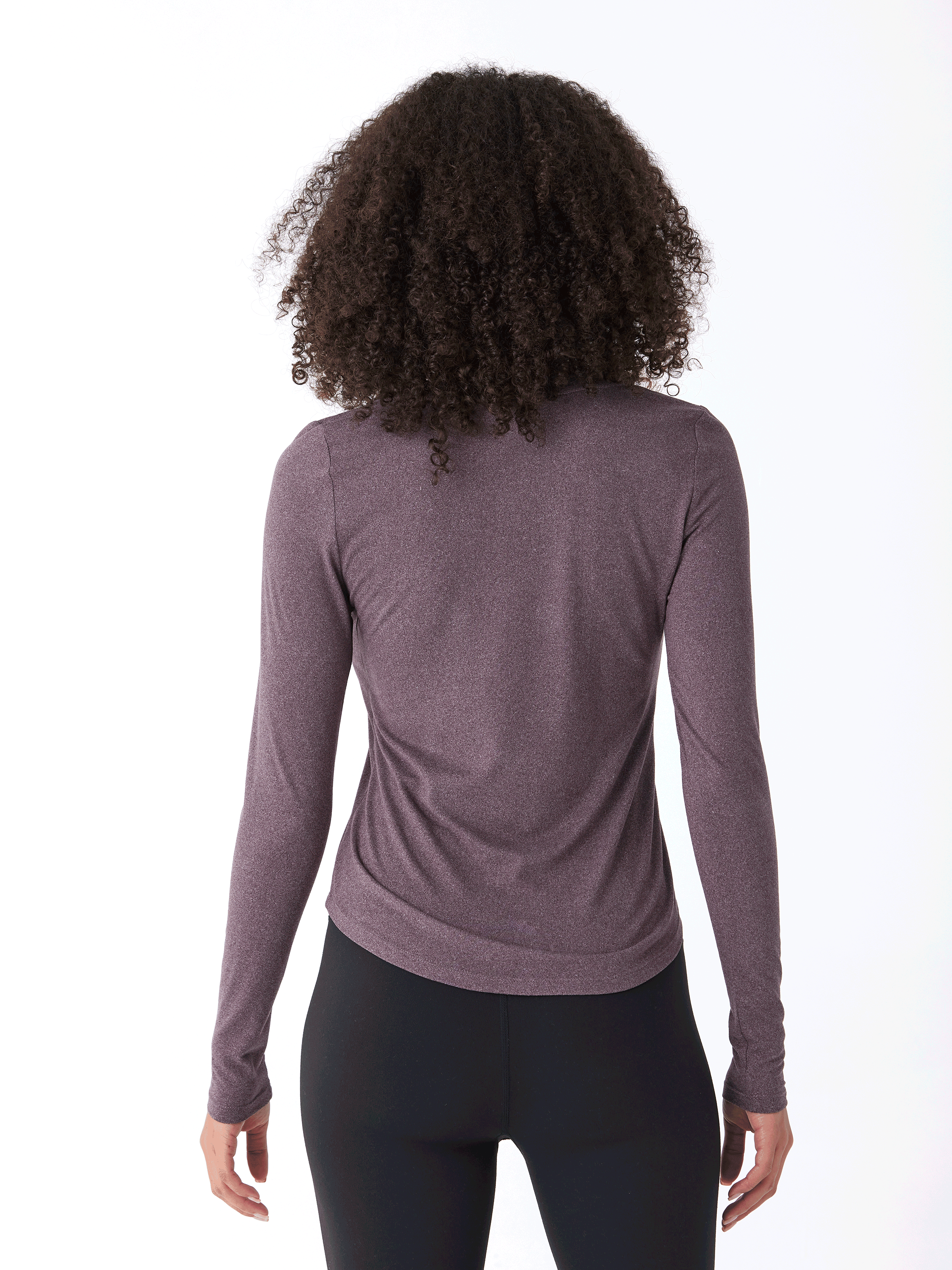 Kellie Heather Luxe Jersey Seam Detail Top