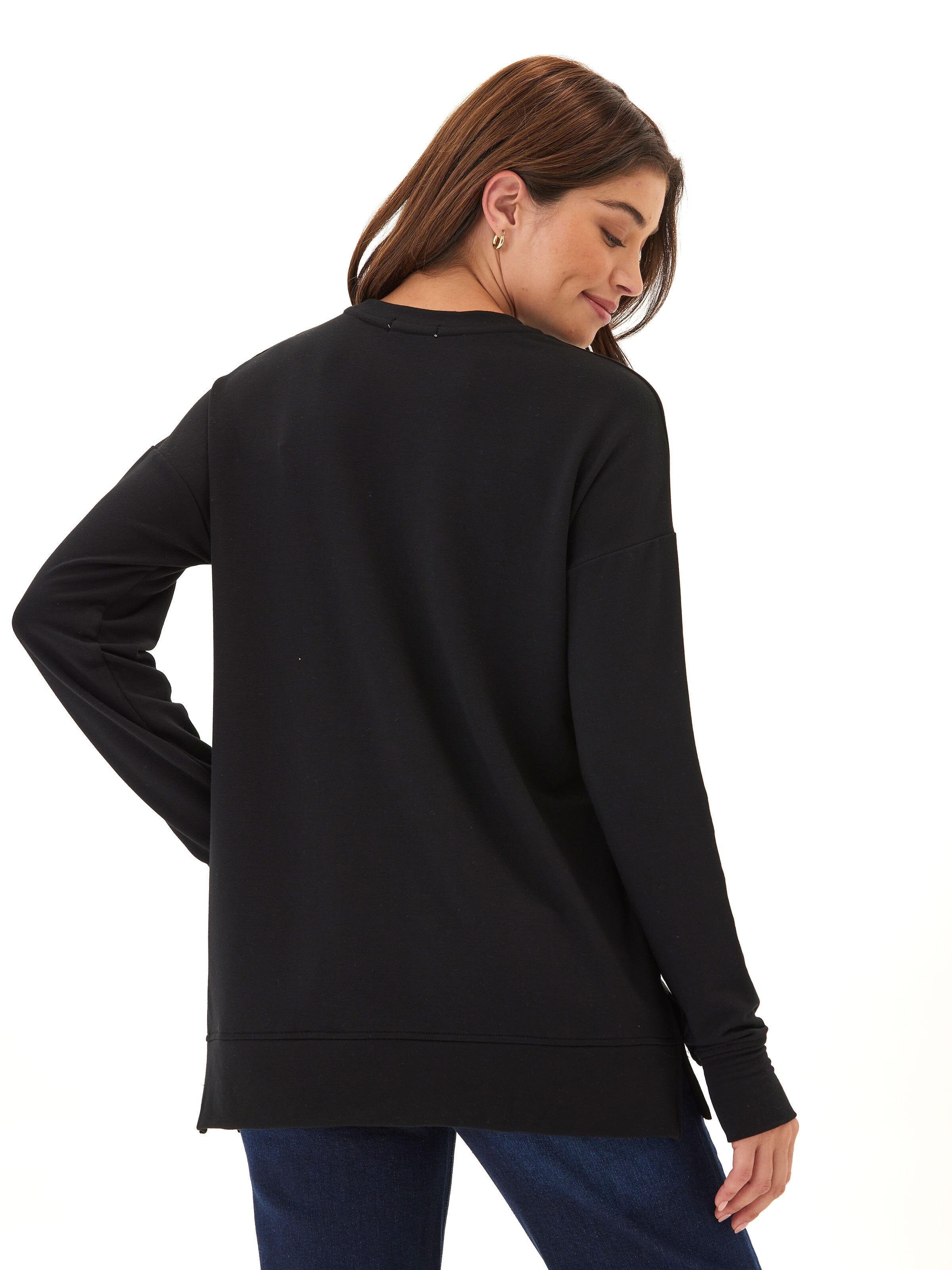 Mariah Modal Terry Tunic Top