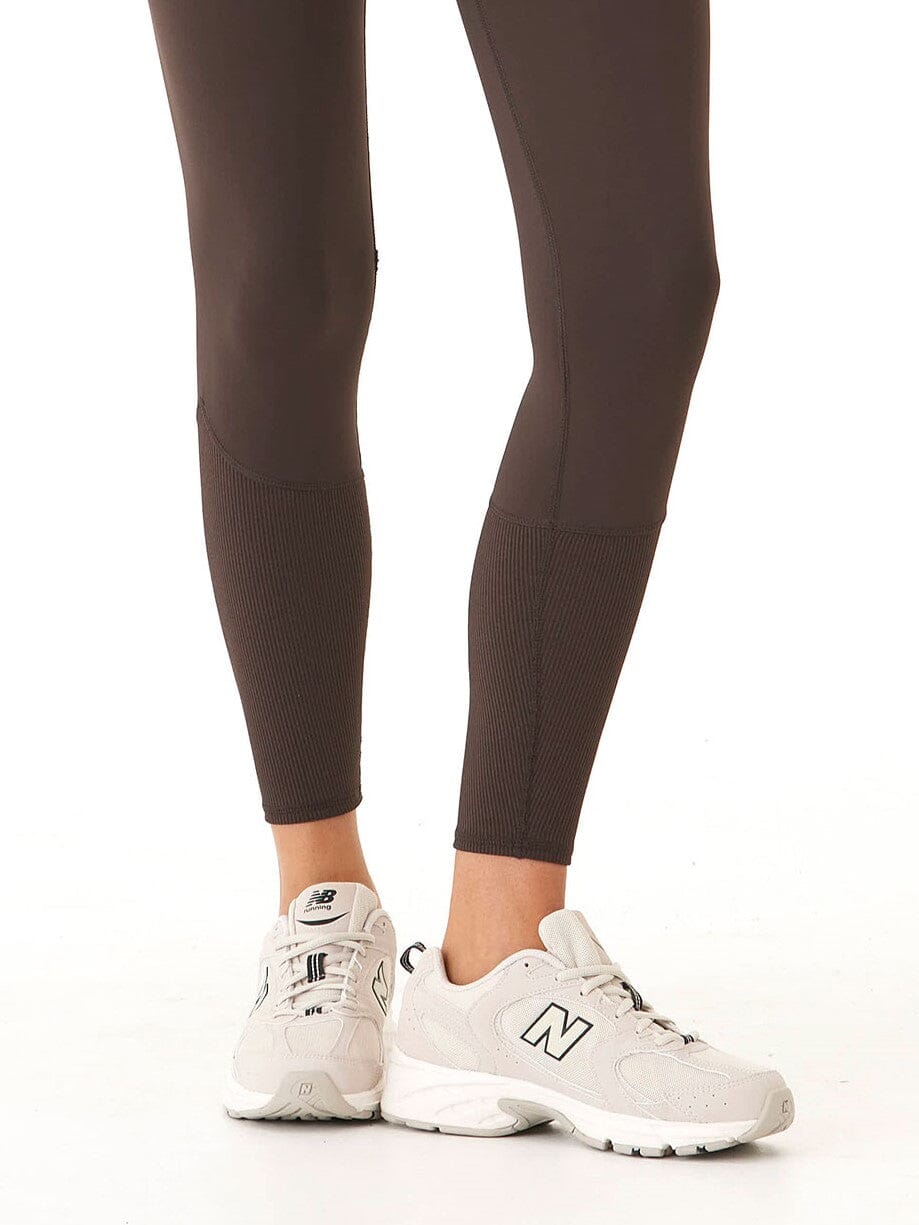 Kirstin High Rise Full Length Rib Mix Performance Leggings