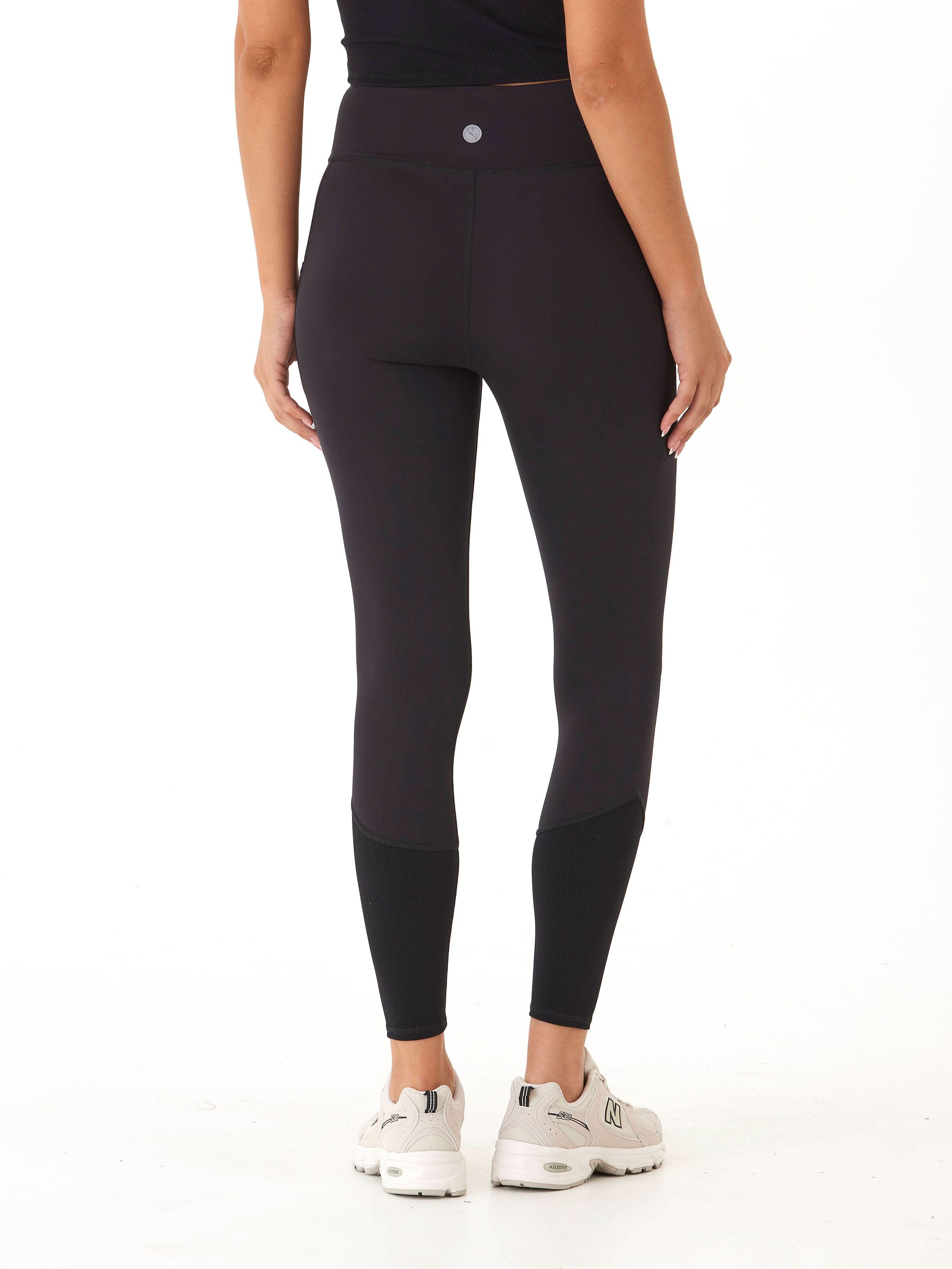 Kirstin High Rise Full Length Rib Mix Performance Leggings