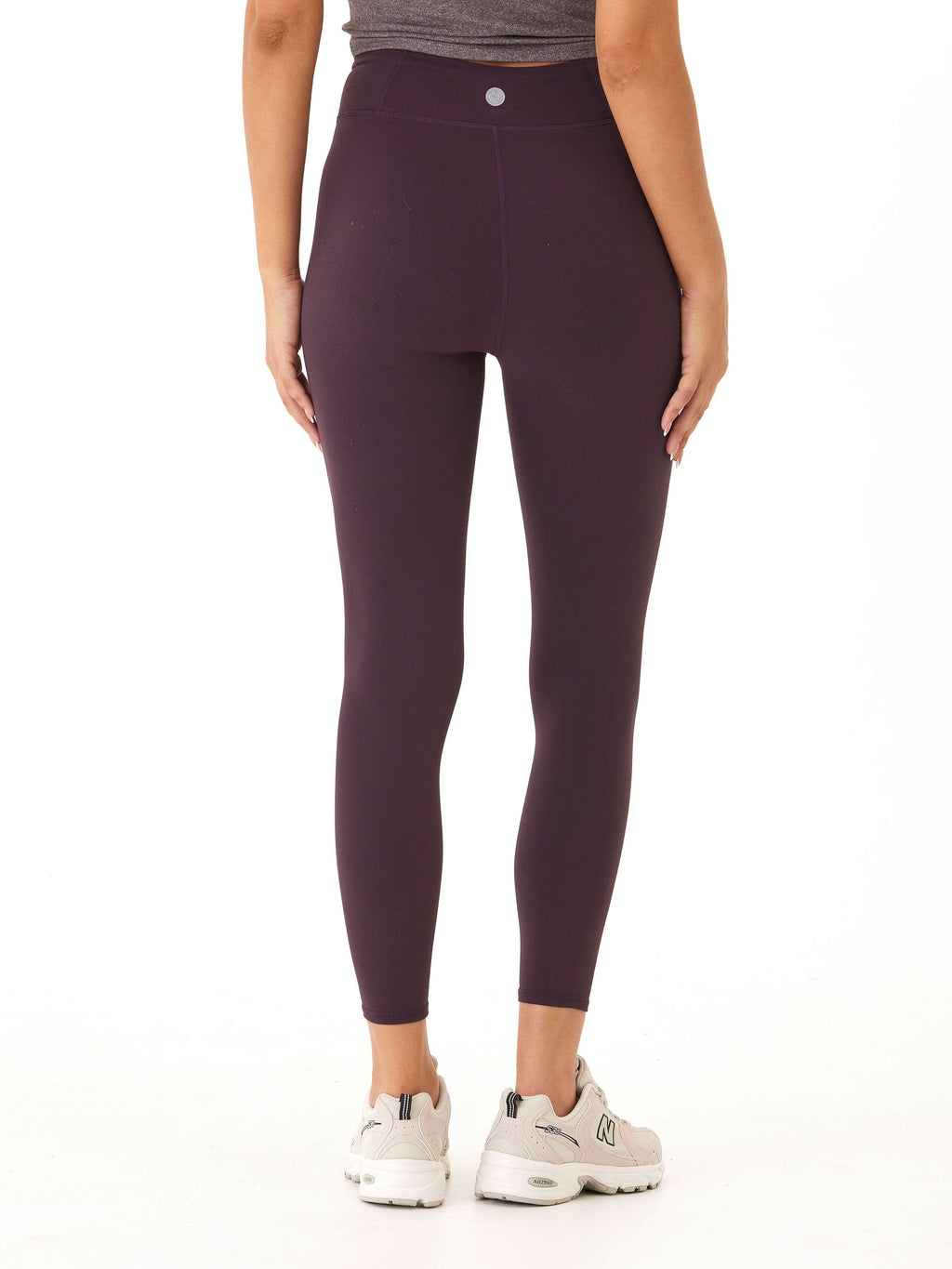 Elena High Rise 7/8 Legging - Minimalist Dark Purple Activewear