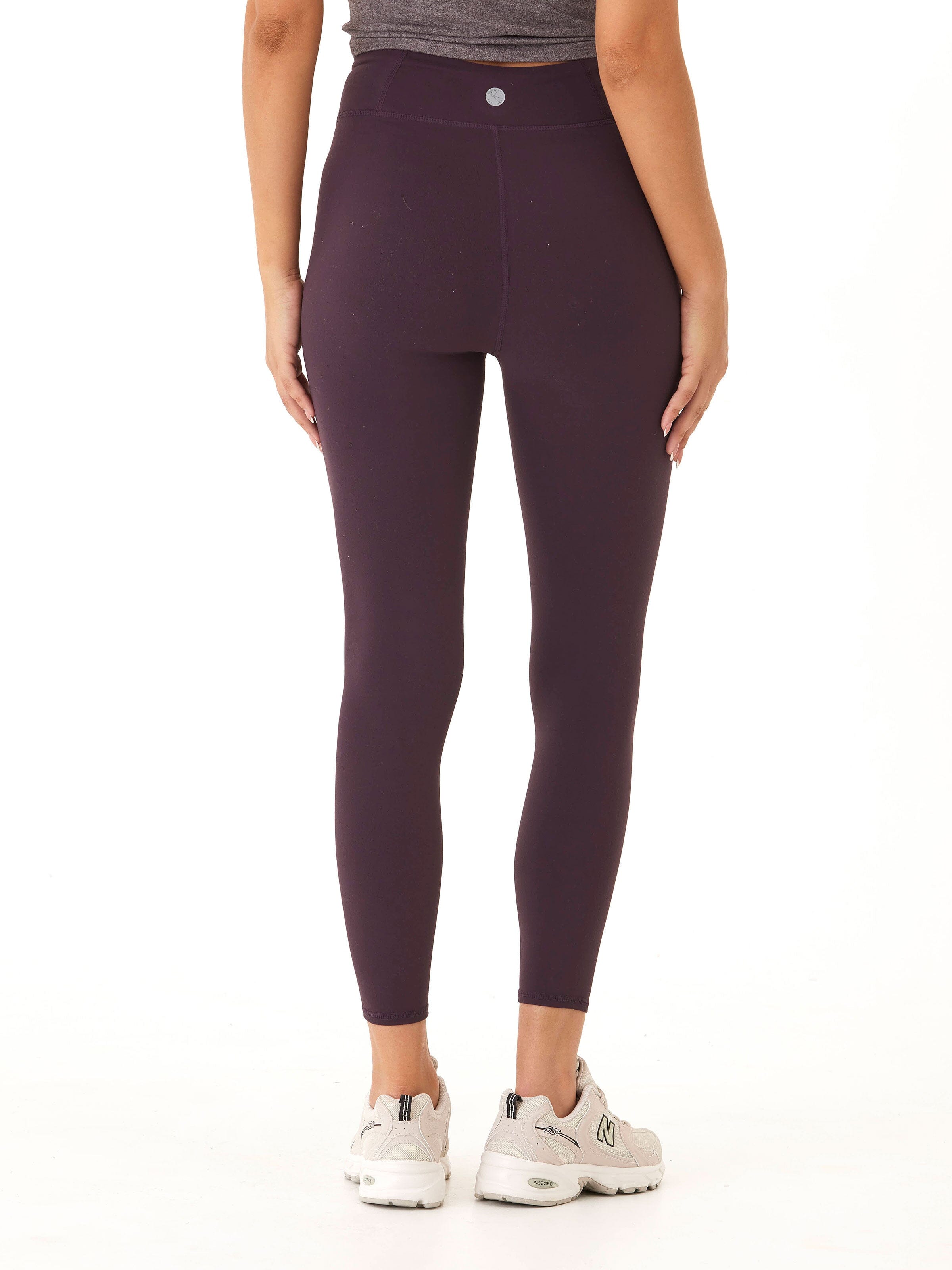 Elena High Rise 7/8 Legging - Minimalist Dark Purple Activewear