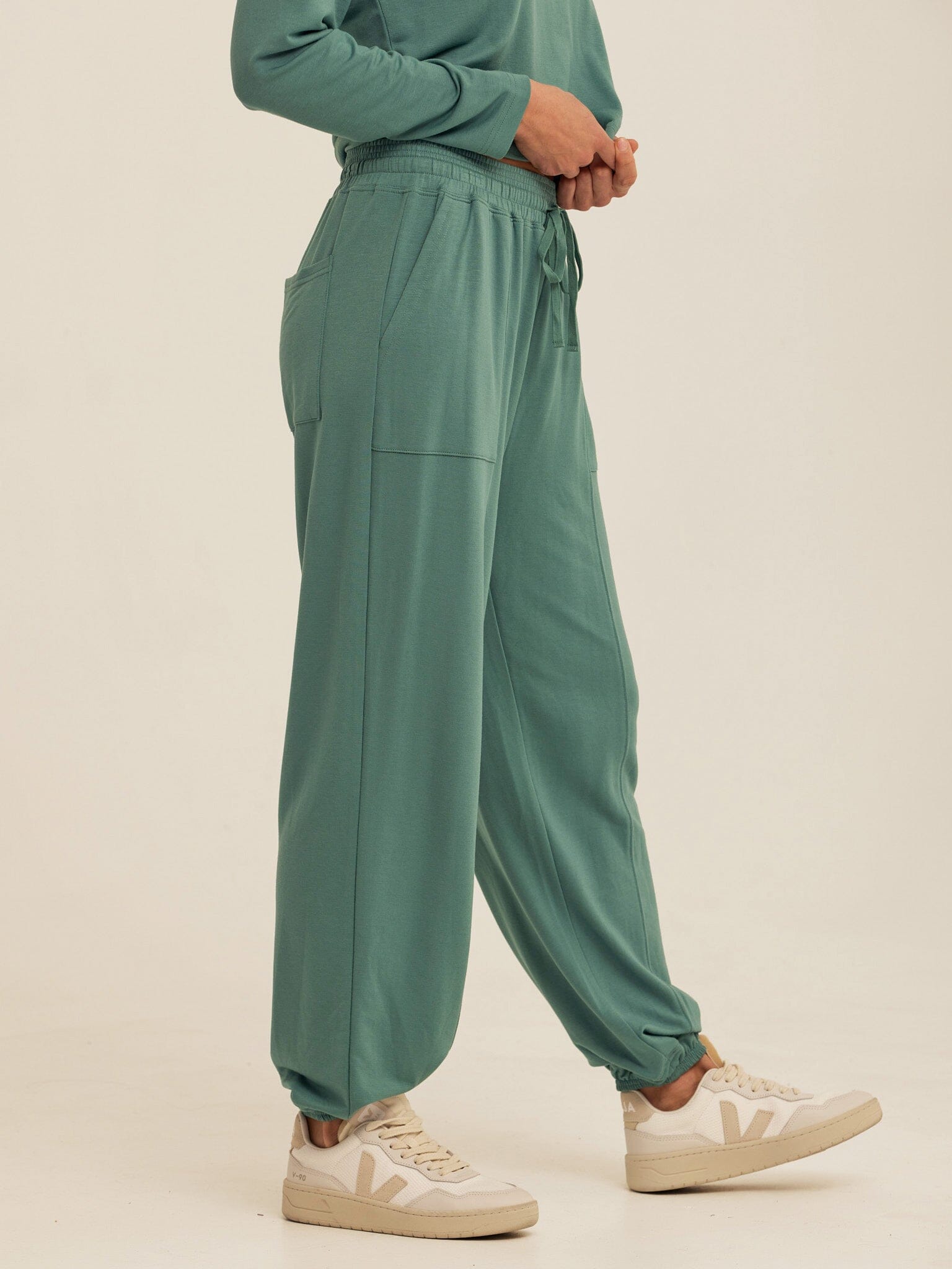 Women's Lottie Modal Terry Joggers in Green