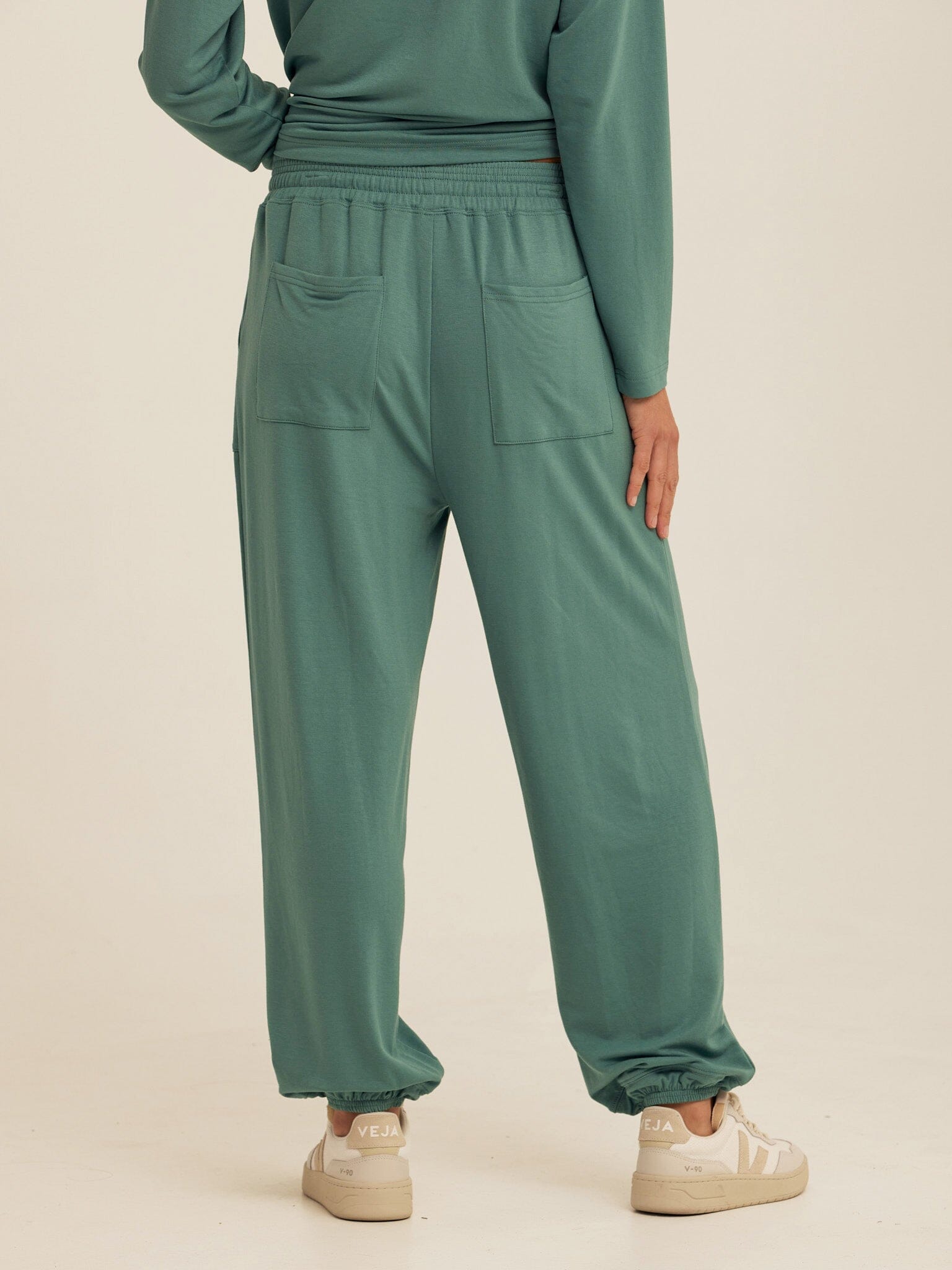 Women's Lottie Modal Terry Joggers in Green