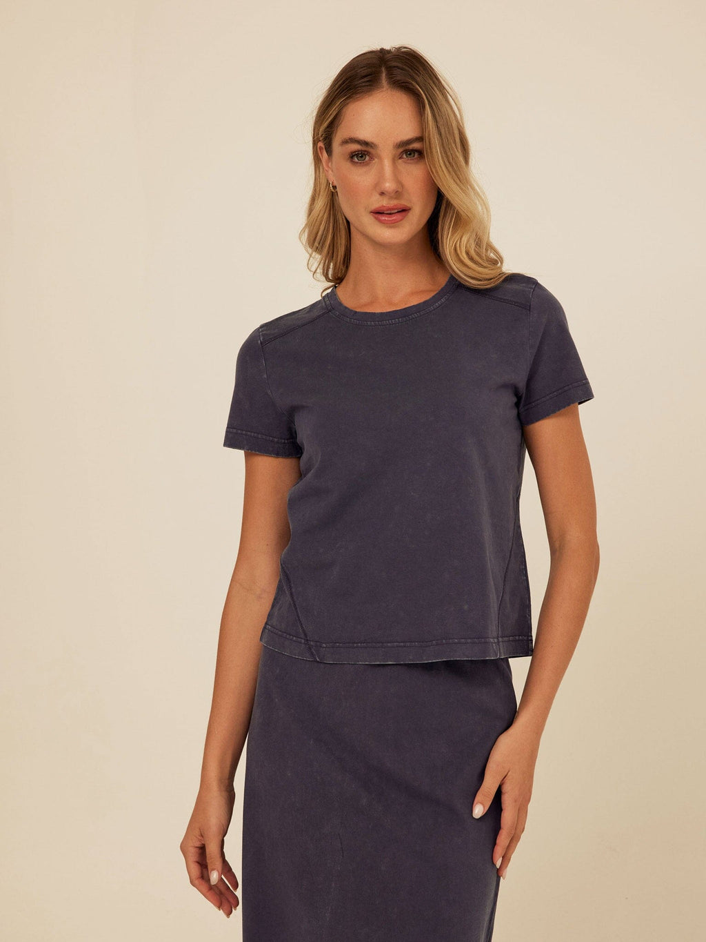 Roselie Mineral Wash Eco Jersey Tee for Women