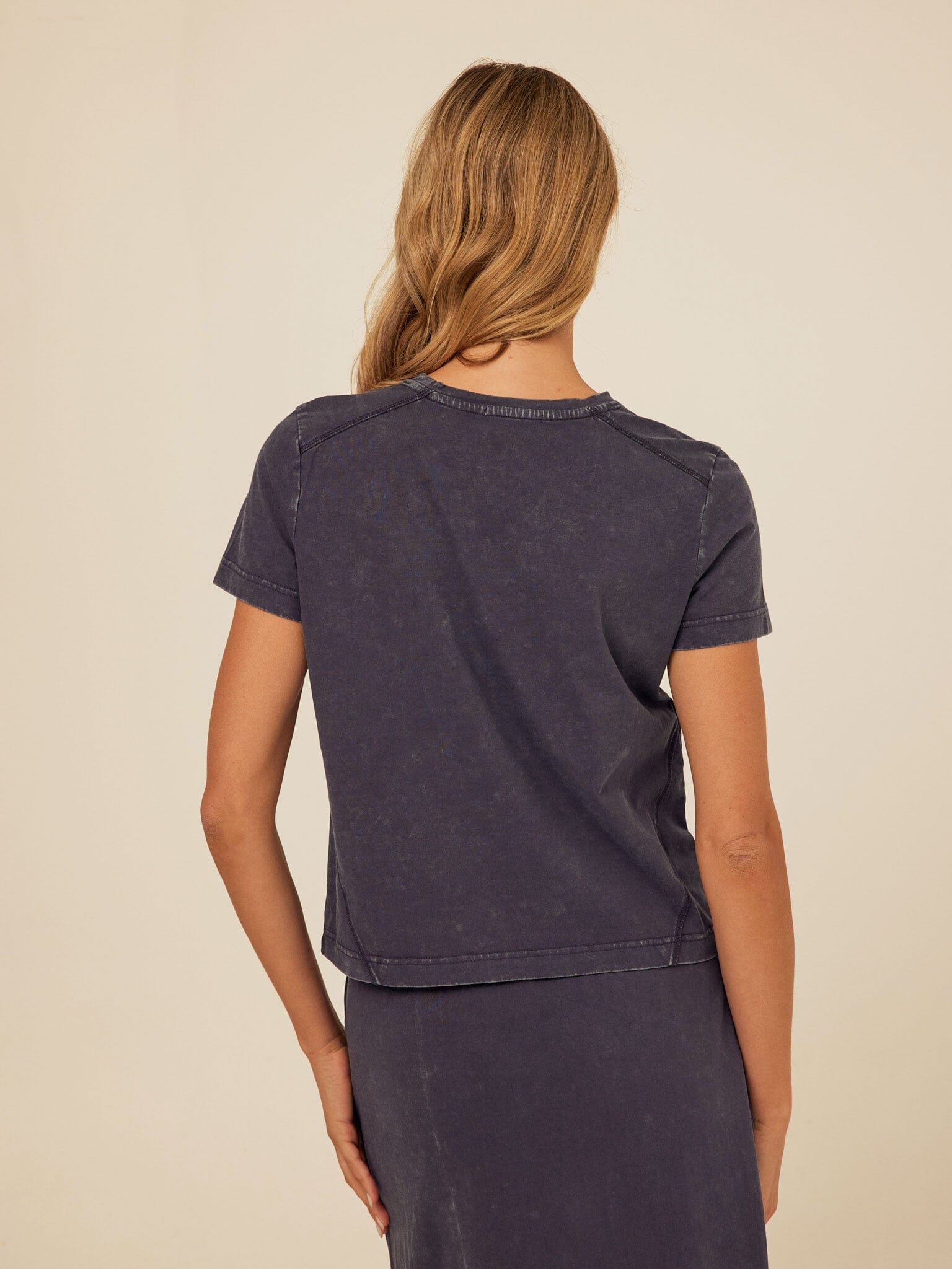 Roselie Mineral Wash Eco Jersey Tee for Women