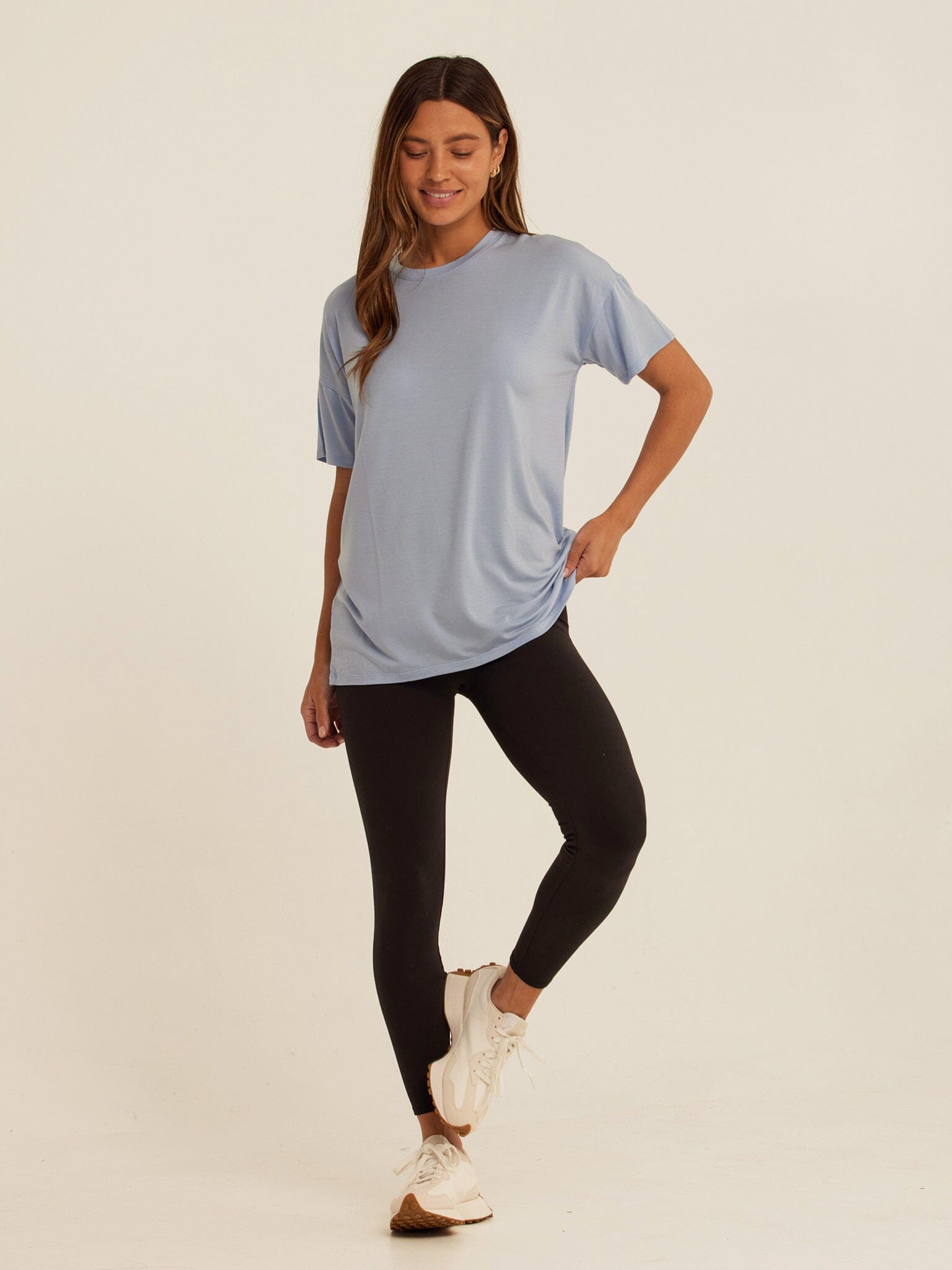 Andie Tencel Jersey Relaxed Tee