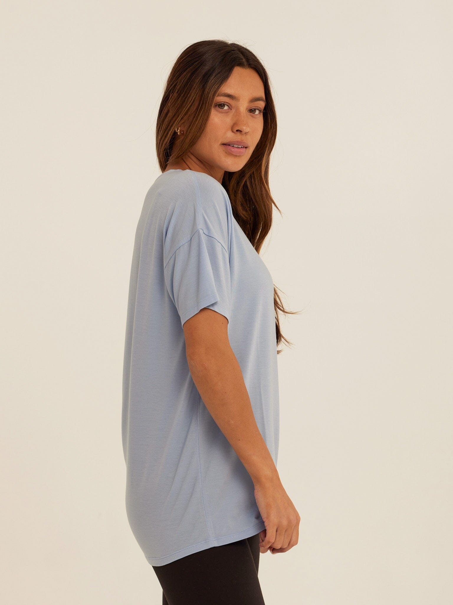 Andie Tencel Jersey Relaxed Tee