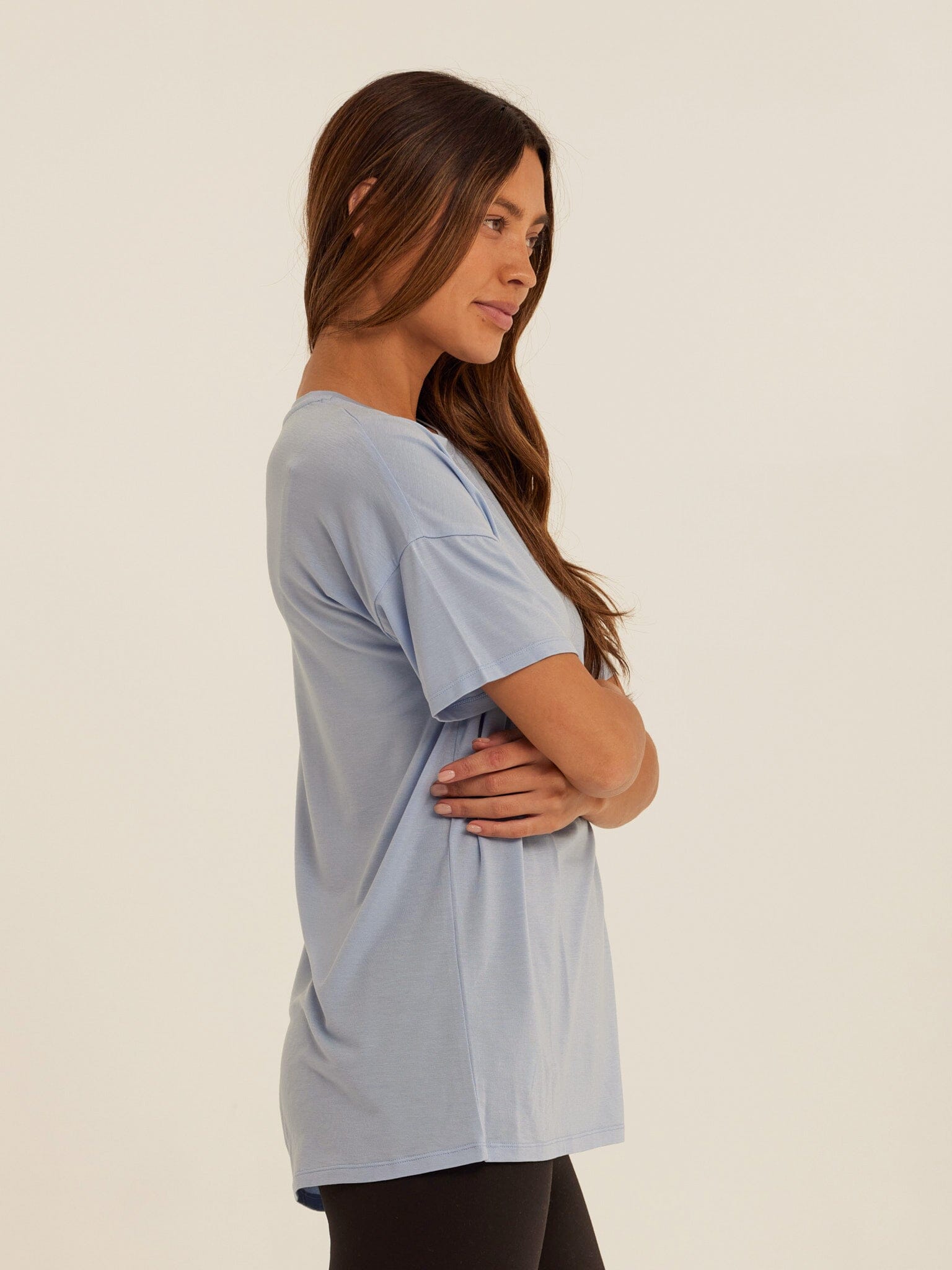Andie Tencel Jersey Relaxed Tee