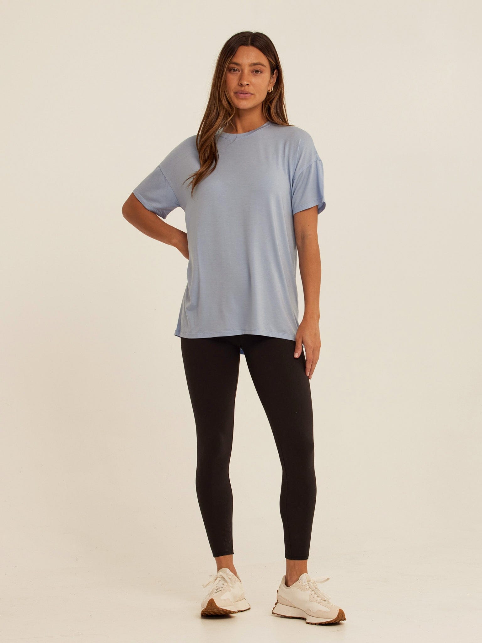 Andie Tencel Jersey Relaxed Tee