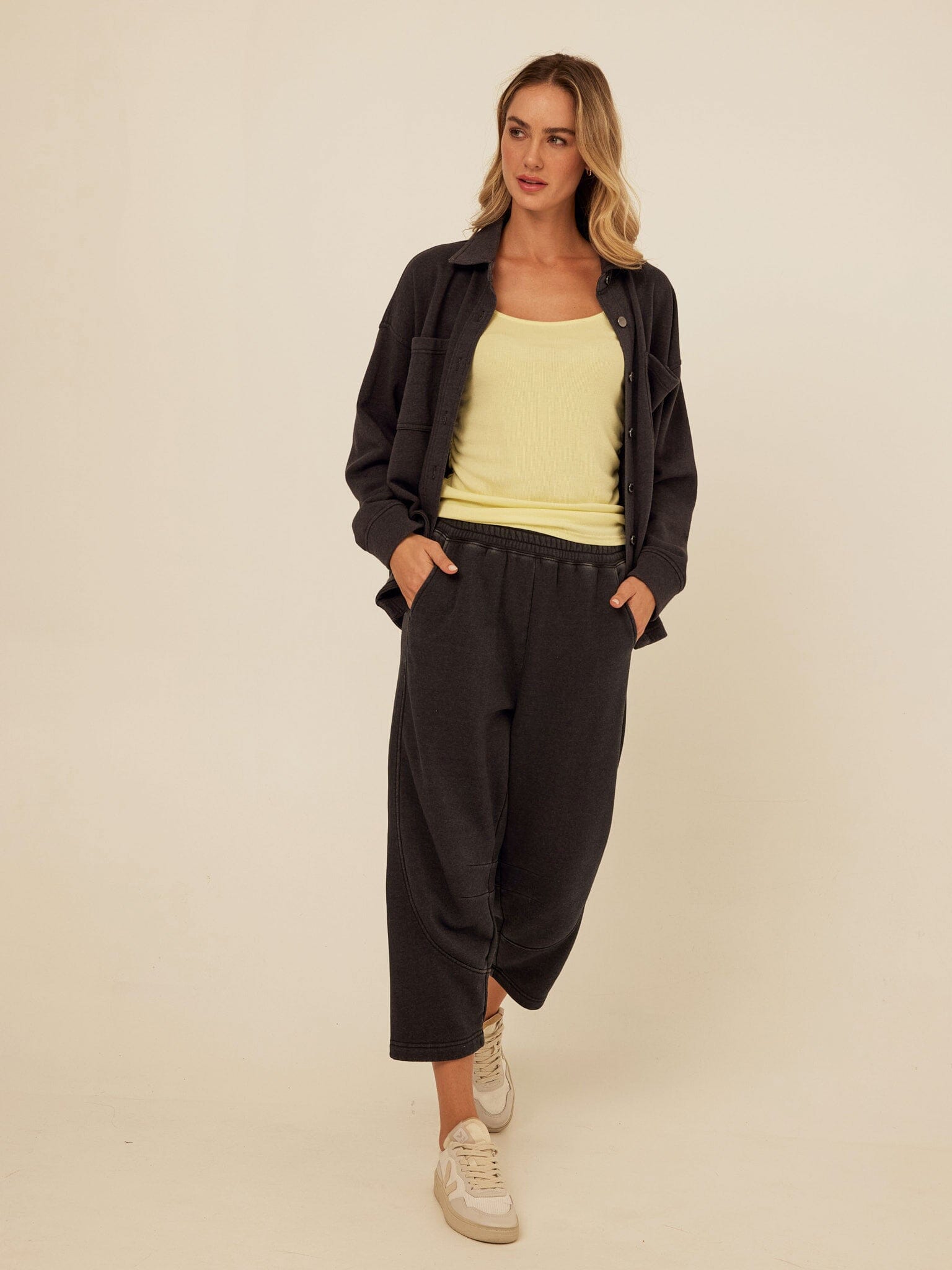 Chantel Mineral Wash Fleece Pant