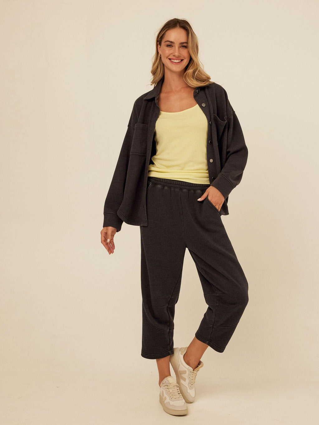Chantel Mineral Wash Fleece Pant
