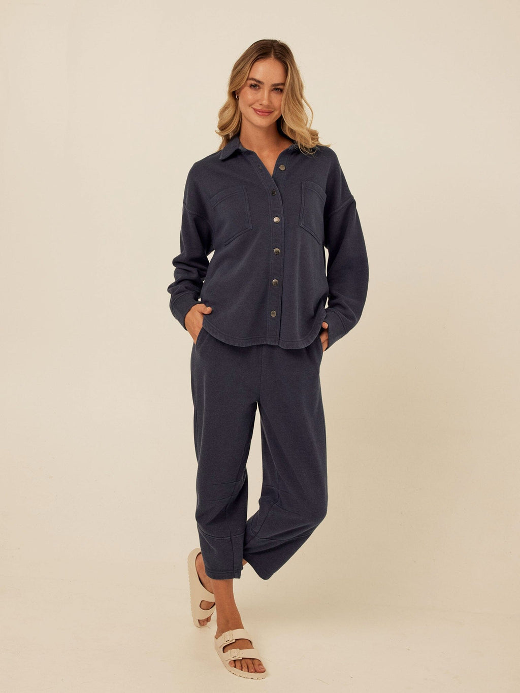 Chantel Mineral Wash Fleece Pant