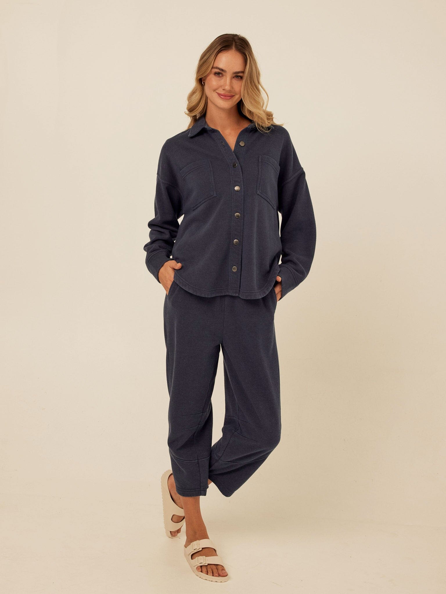 Chantel Mineral Wash Fleece Pant