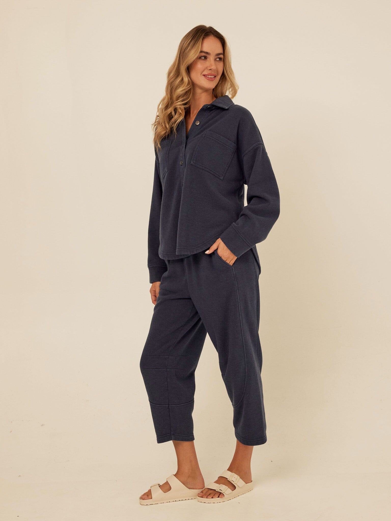 Chantel Mineral Wash Fleece Pant