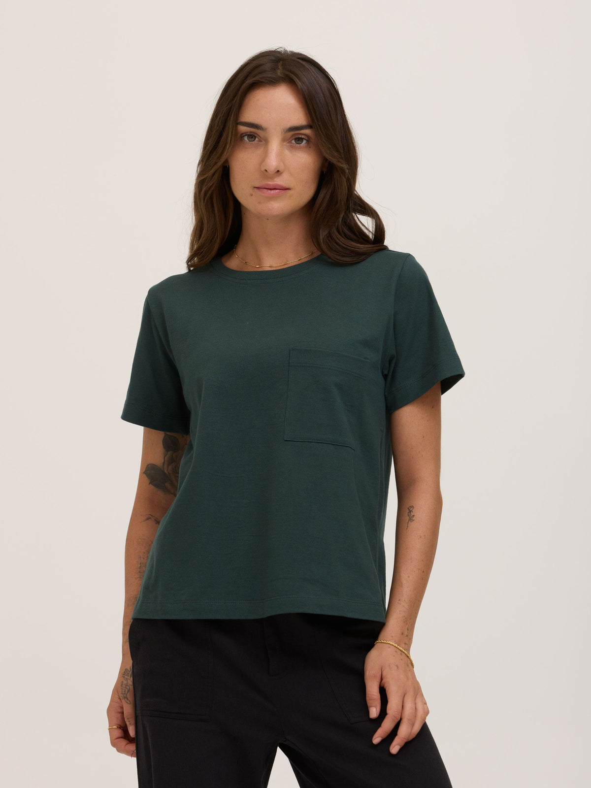 Beth Essential Jersey Pocket Tee