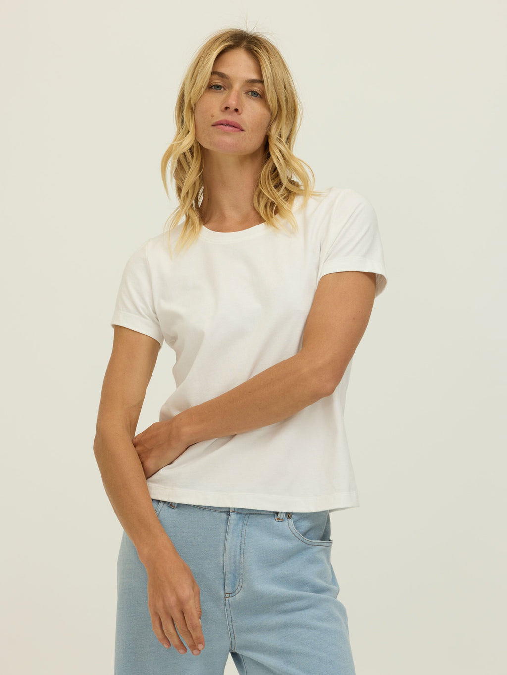 Beth Essential Jersey Pocket Tee