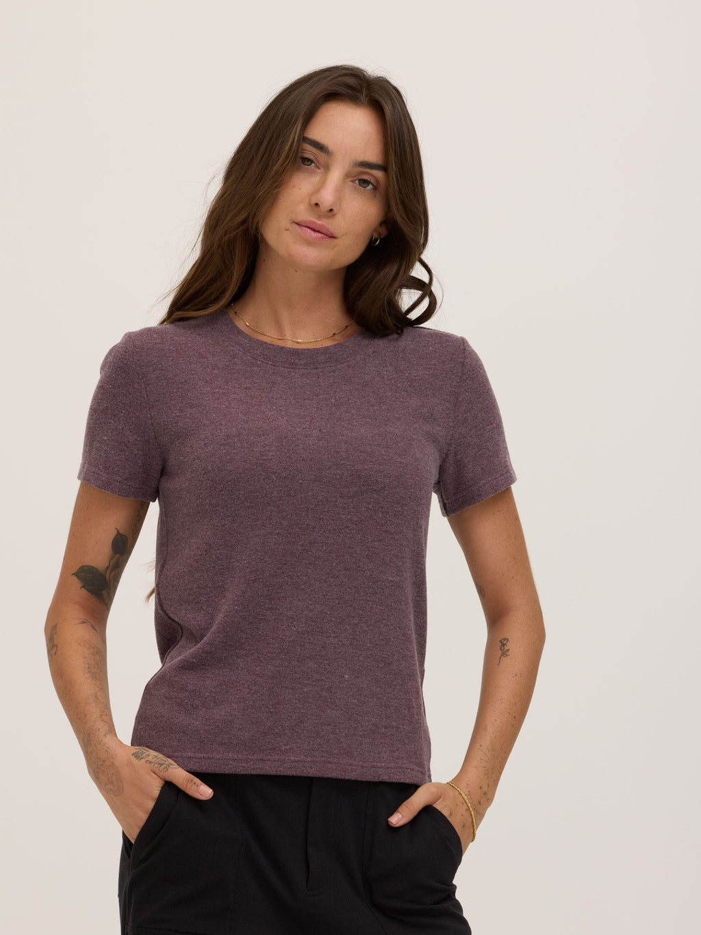 Gwenda Sweater Knit Tee