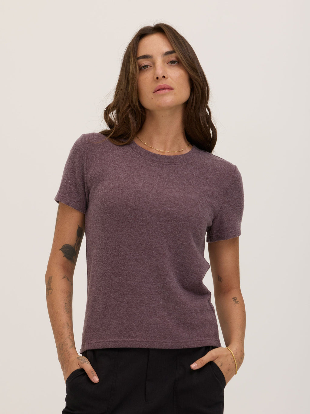 Gwenda Sweater Knit Tee