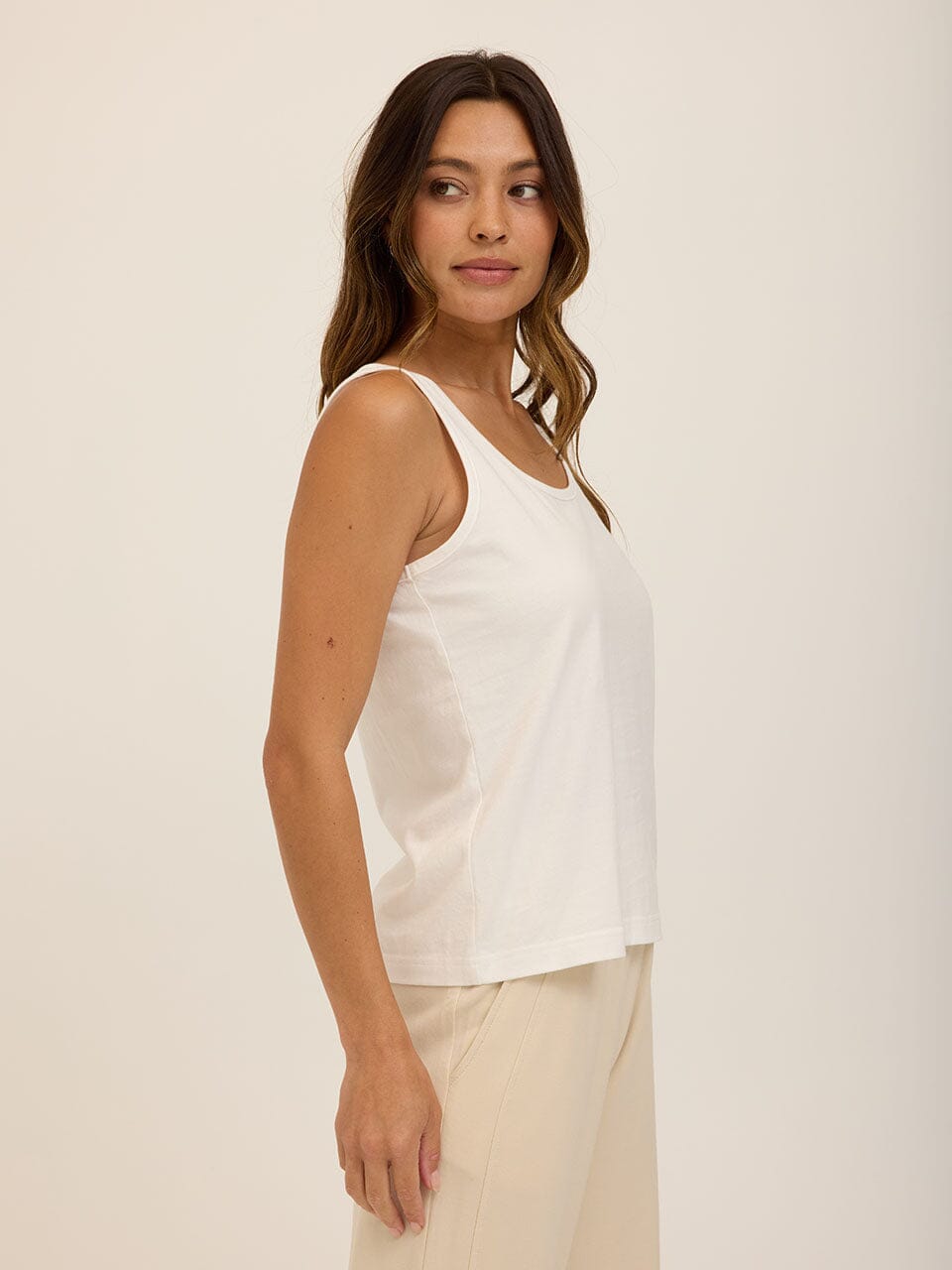 Payton Essential Cotton Flow Tank