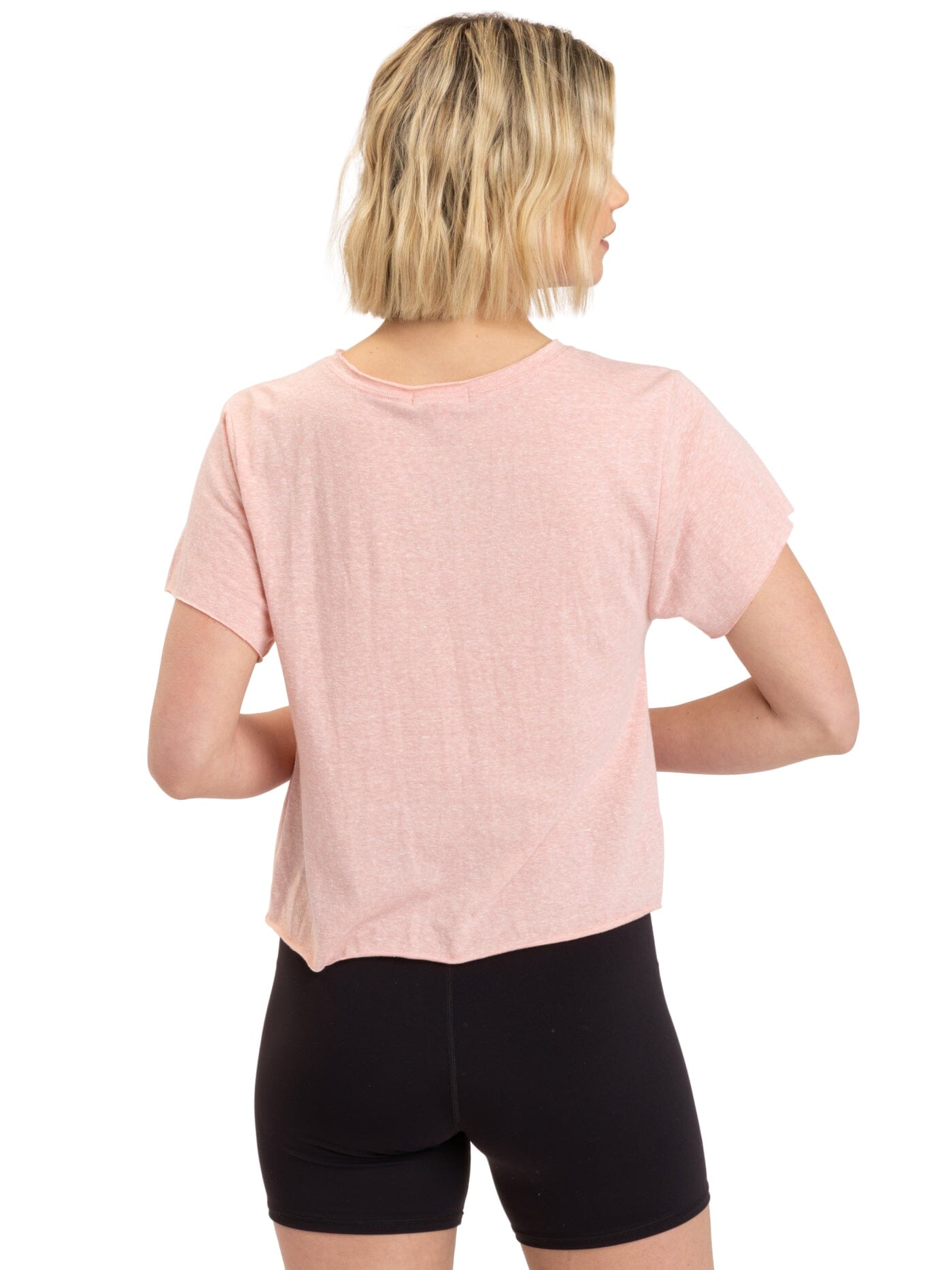 Maggie Triblend Tee for Women in Pink