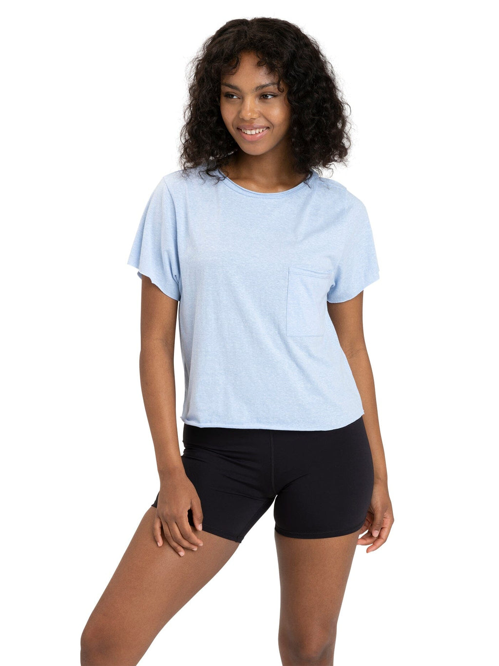 Maggie Organic Cotton Modal Triblend High-Waisted T-Shirt