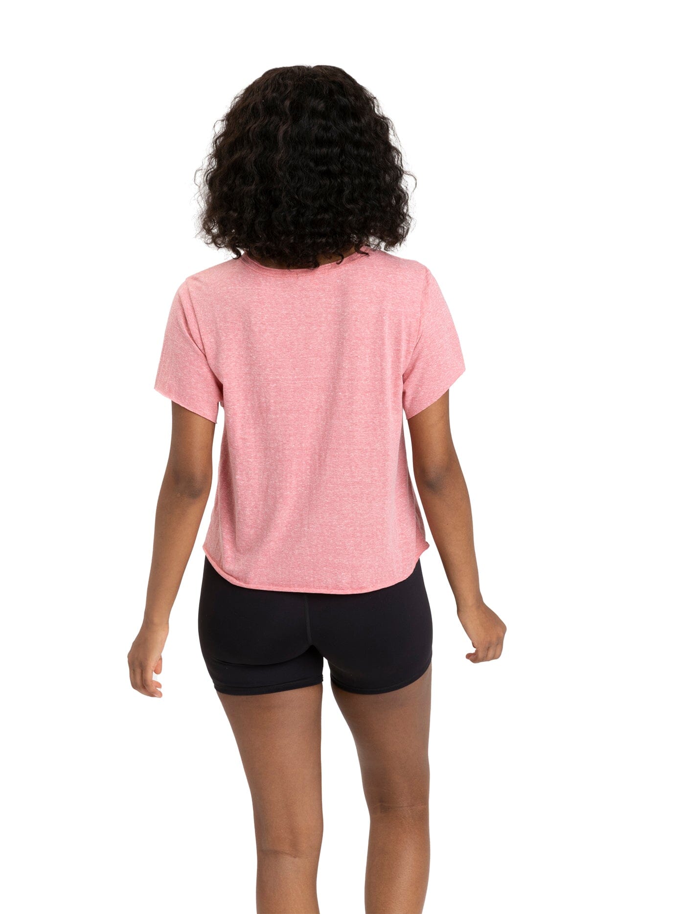 Maggie Triblend Tee: Ultra Soft Organic Cotton Blend Crop Top