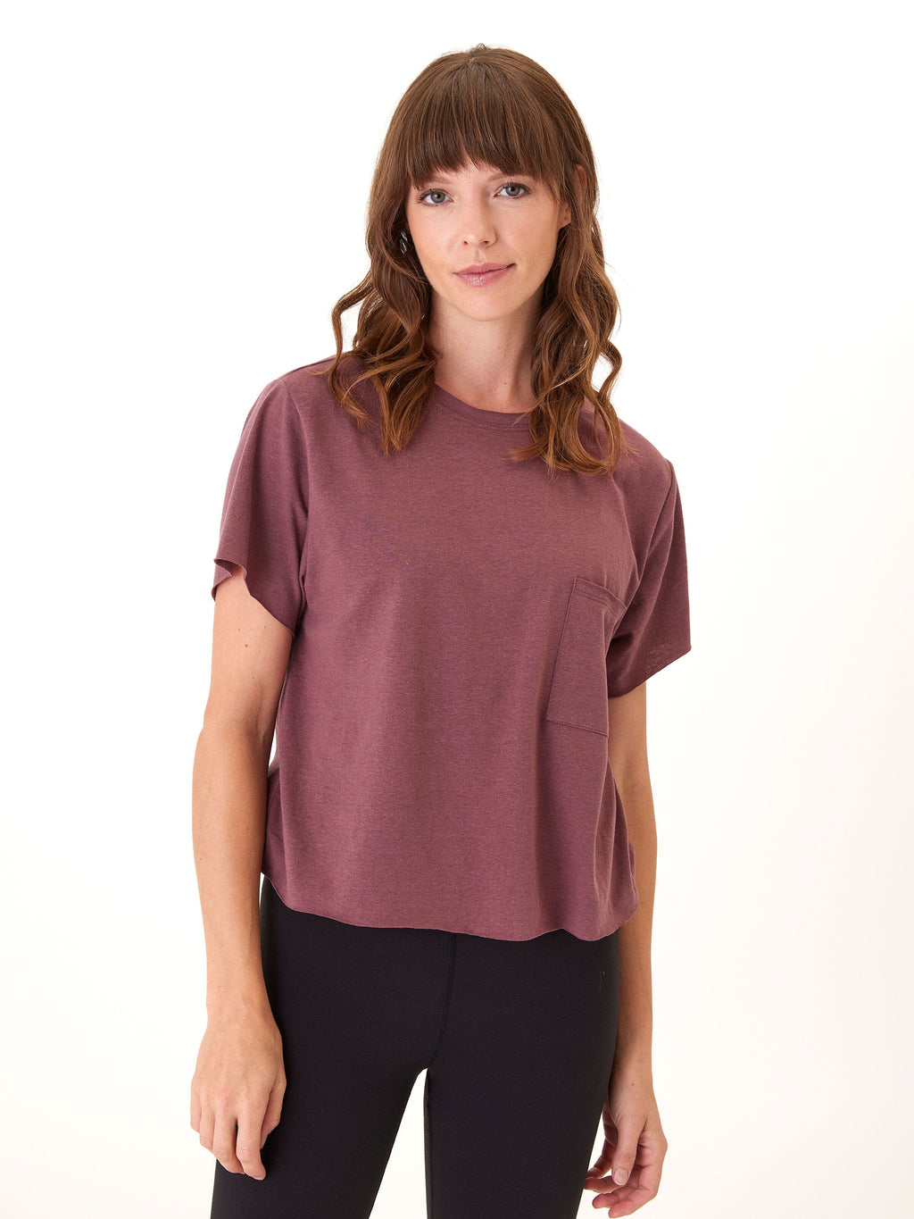 Maggie Organic Cotton Modal Triblend High-Waist T-Shirt