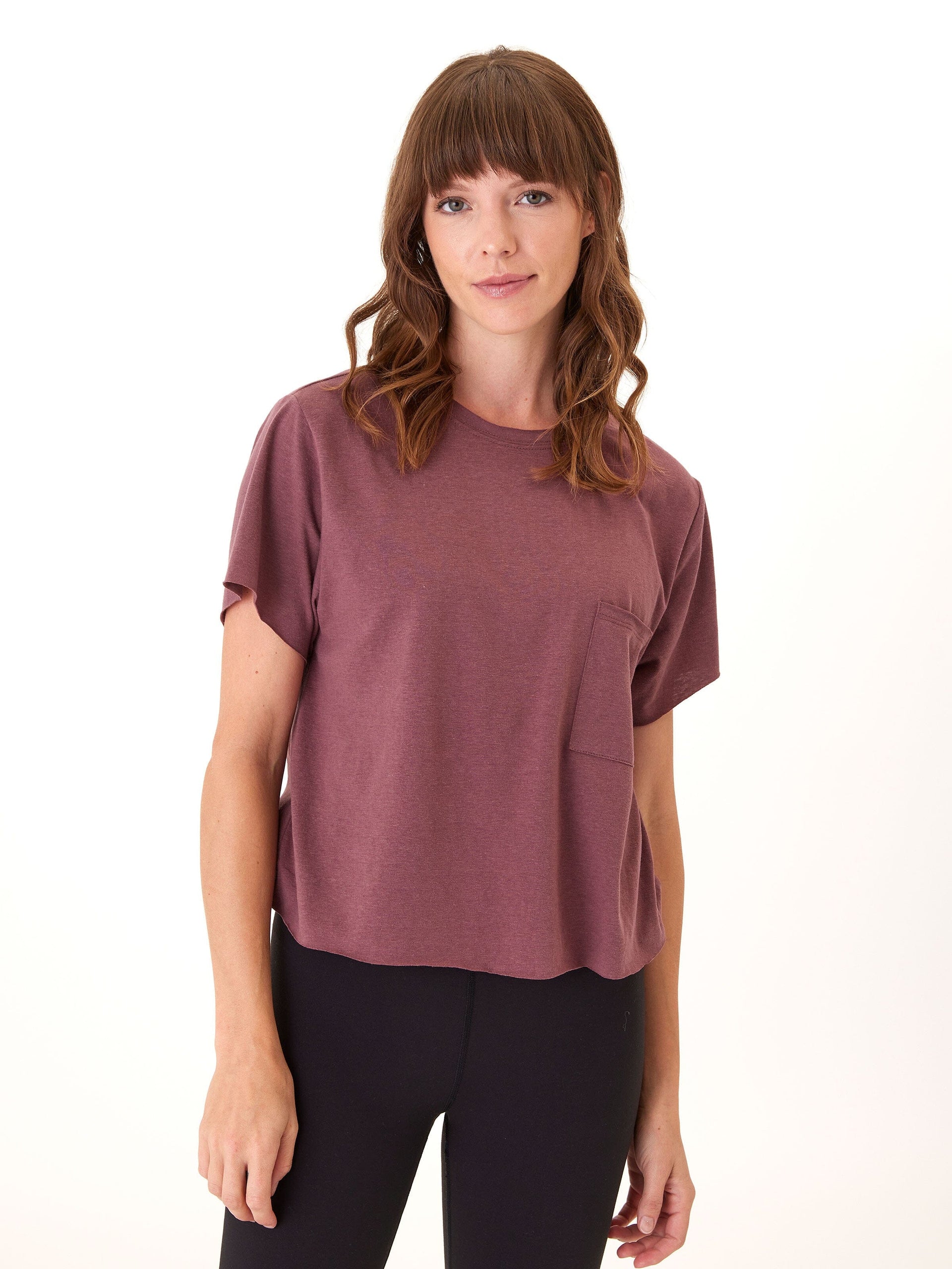 Maggie Organic Cotton Modal Triblend High-Waist T-Shirt