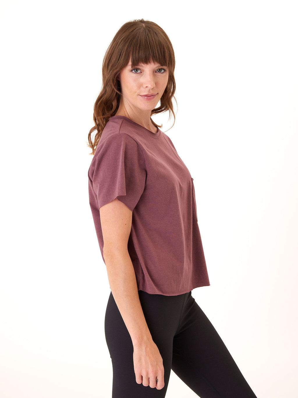 Maggie Organic Cotton Modal Triblend High-Waist T-Shirt