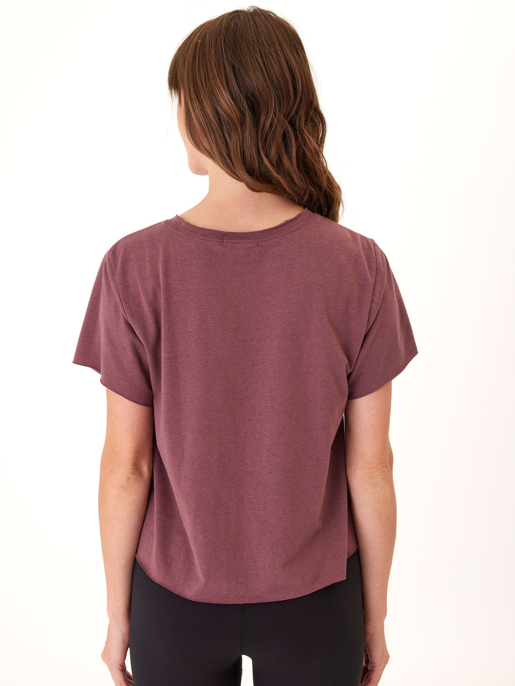 Maggie Organic Cotton Modal Triblend High-Waist T-Shirt