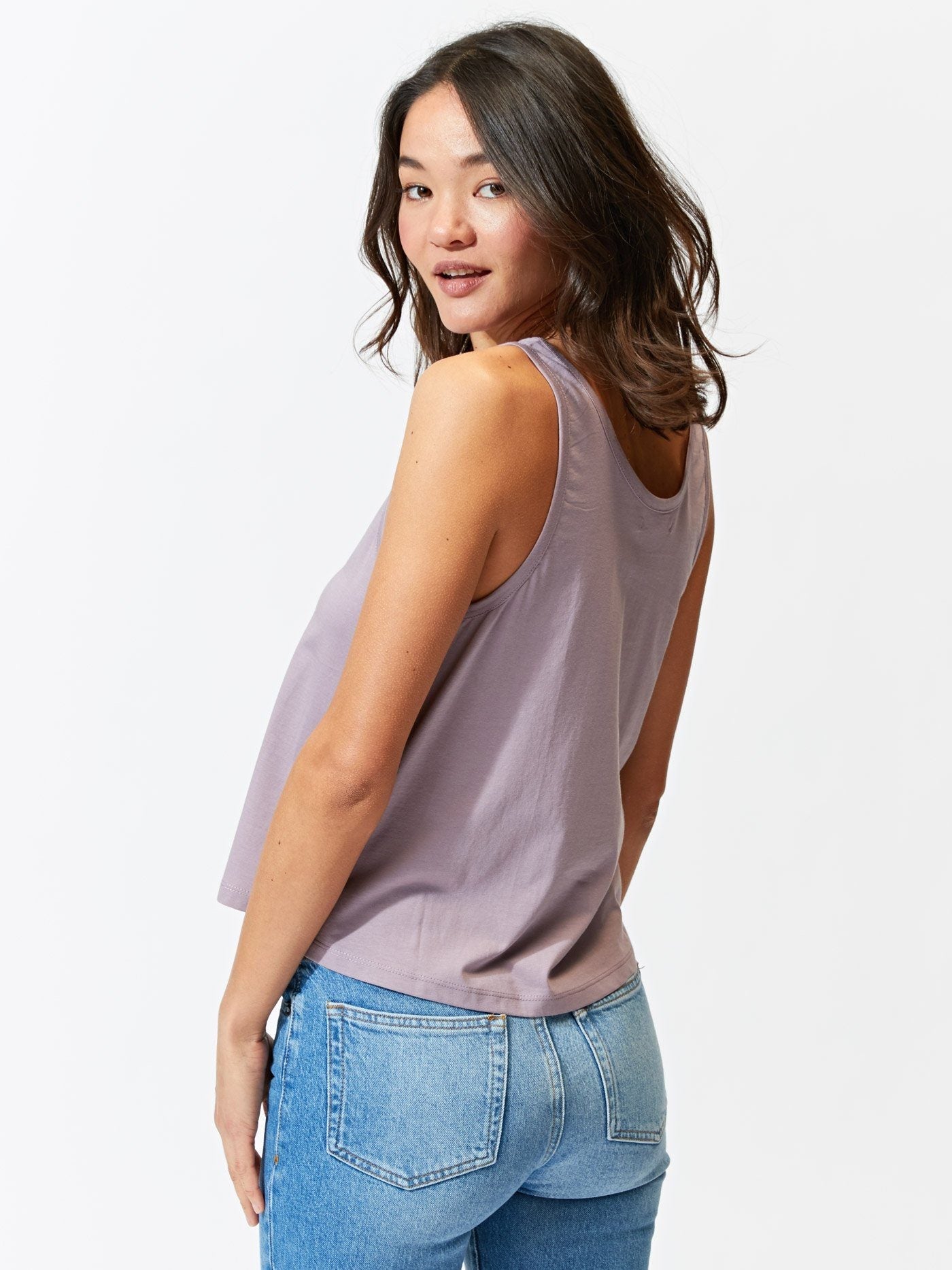 Invincible Flow Tank in Lavender and Muted Purple
