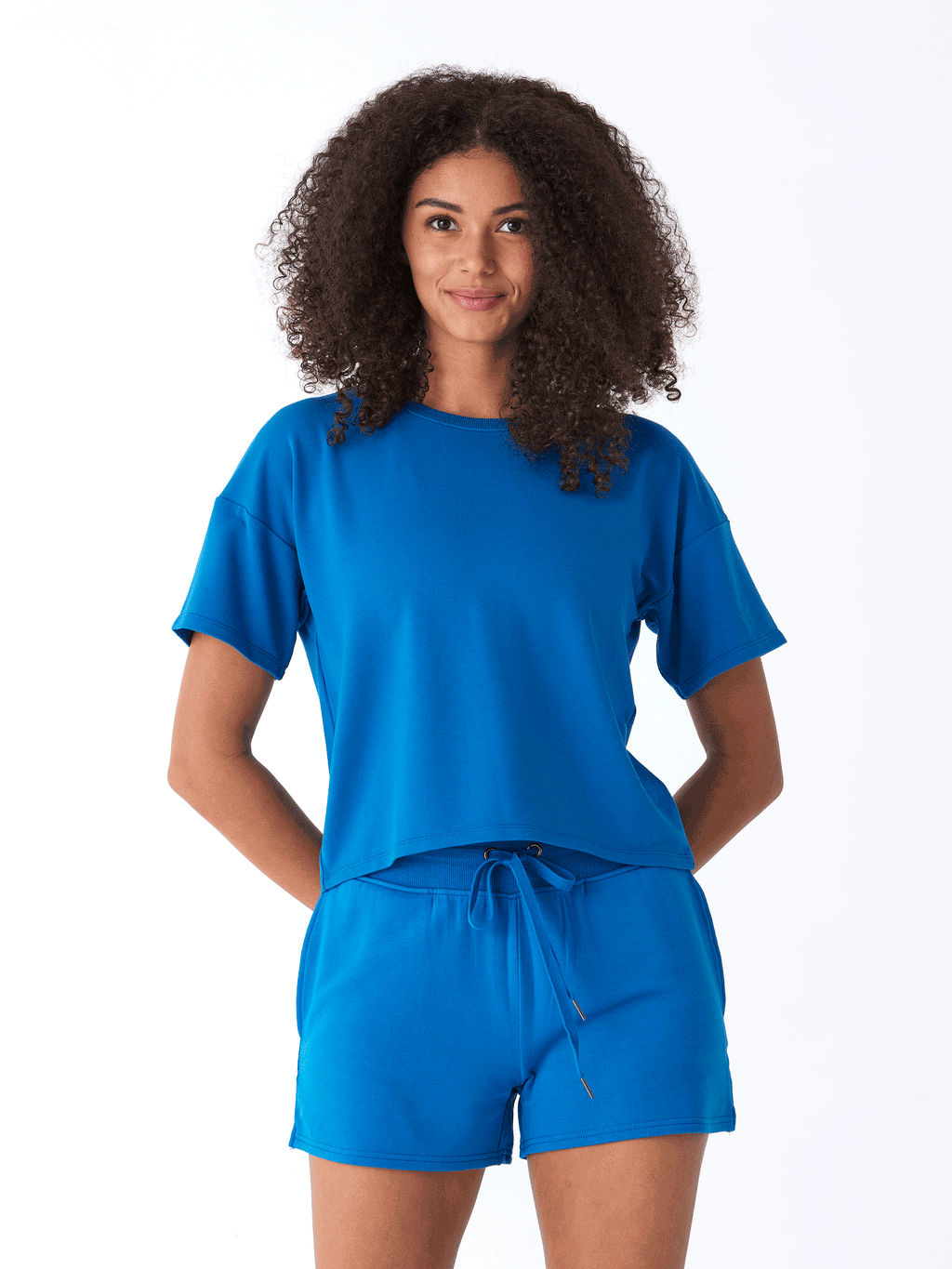 Core Modal Terry Crew Neck Tee