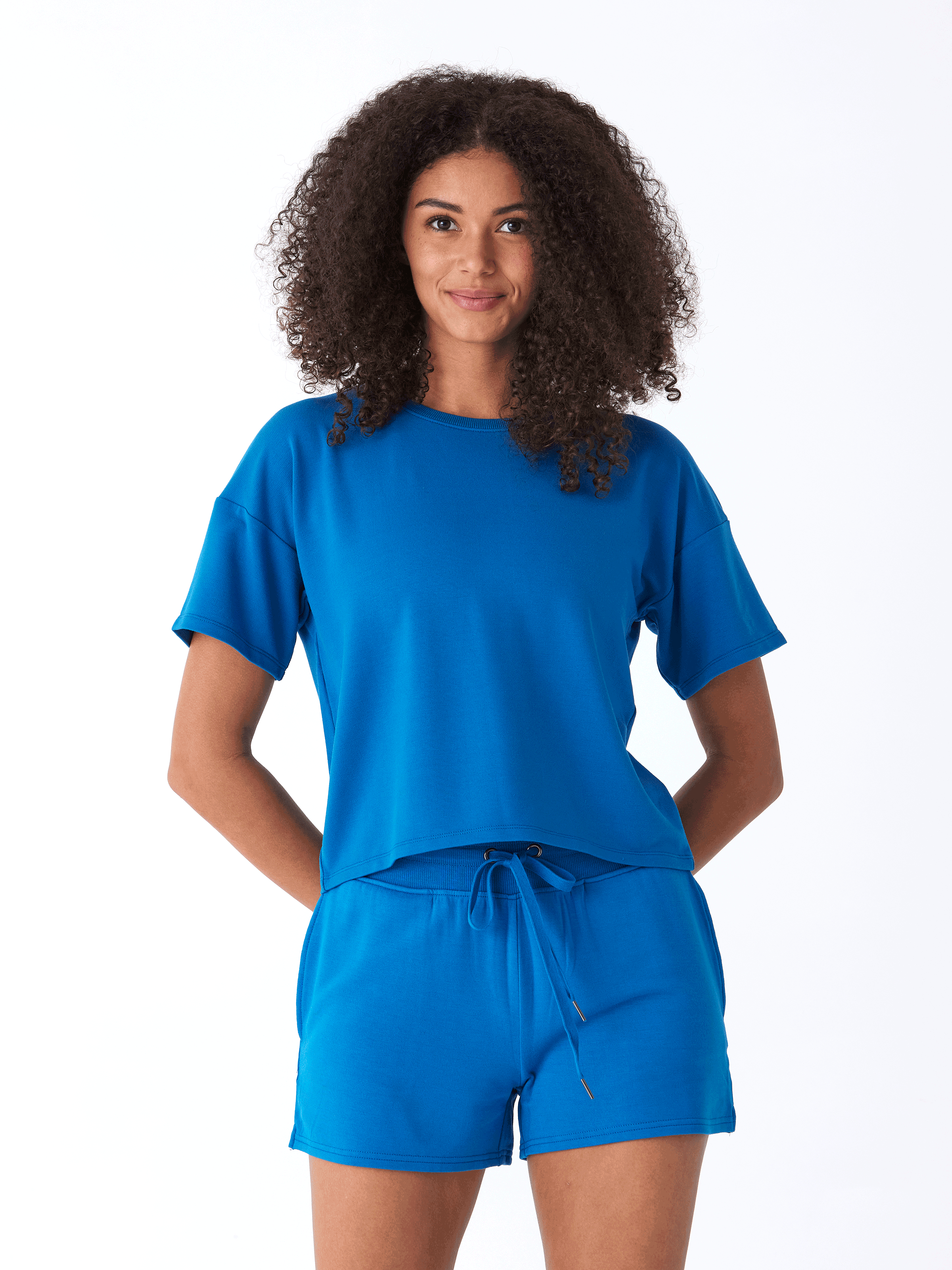 Core Modal Terry Crew Neck Tee