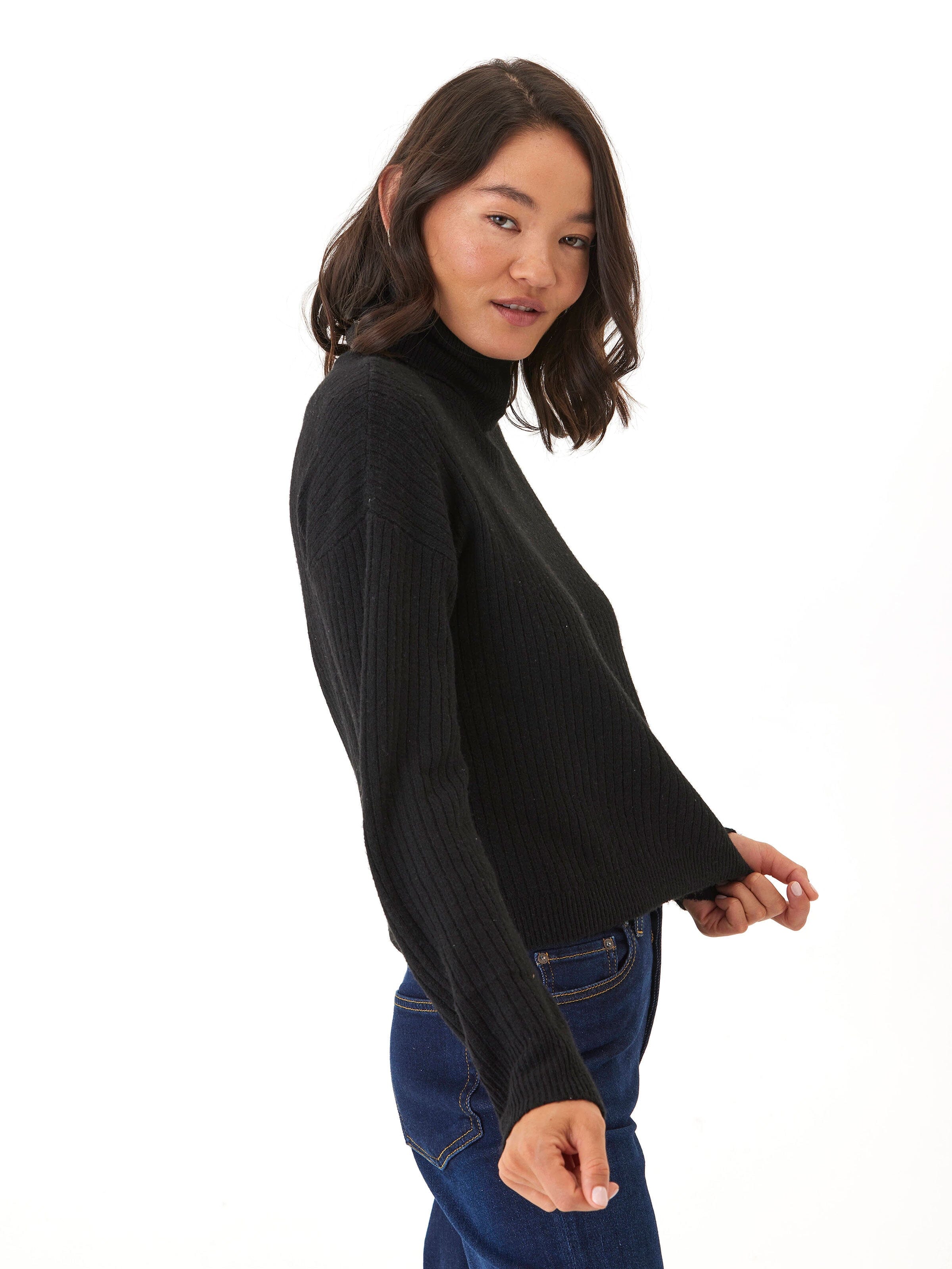 Toki Rib Knit Turtleneck
