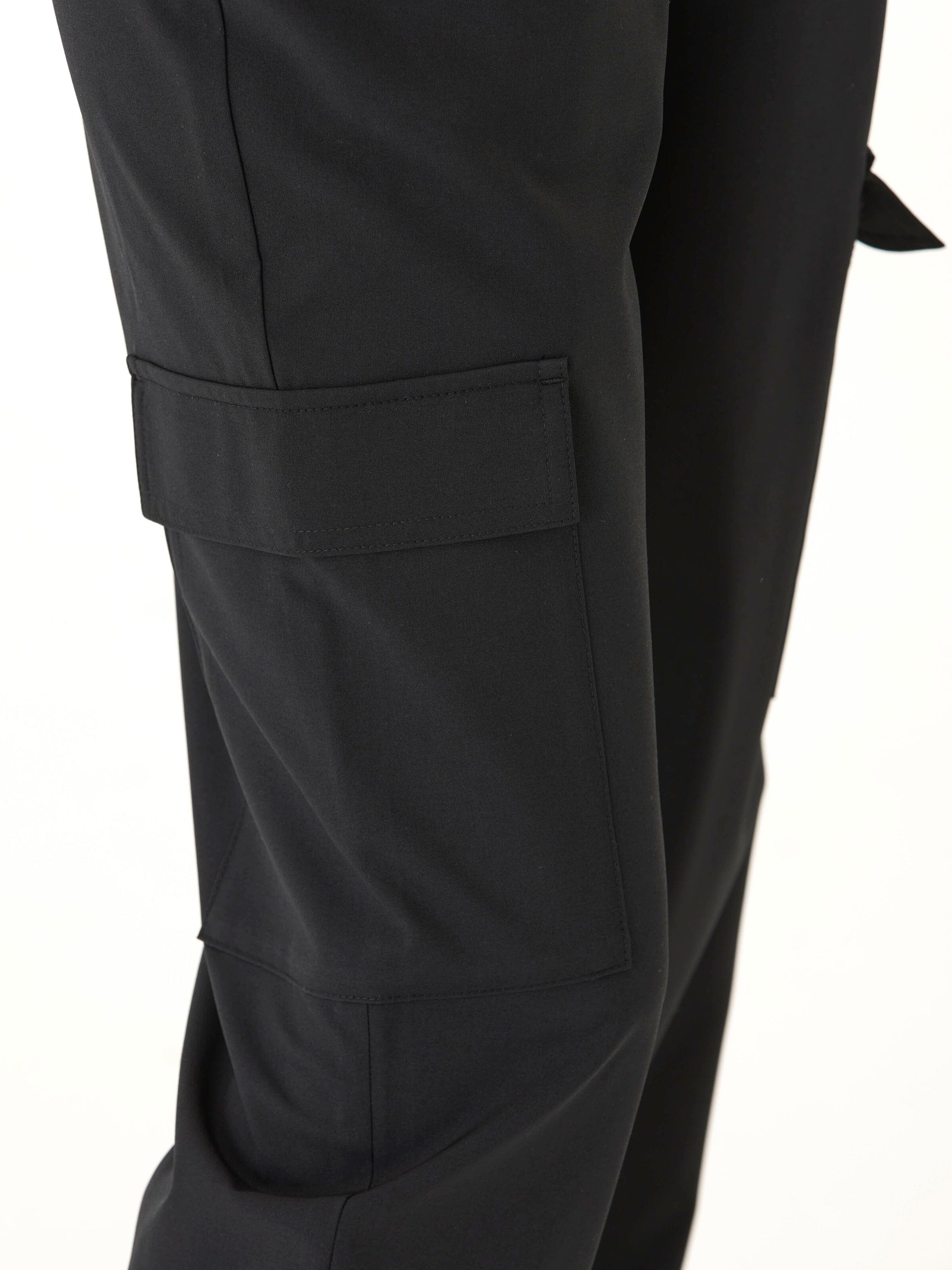 Sallie Essential Eco Woven Jogger with Utility Cargo Pockets